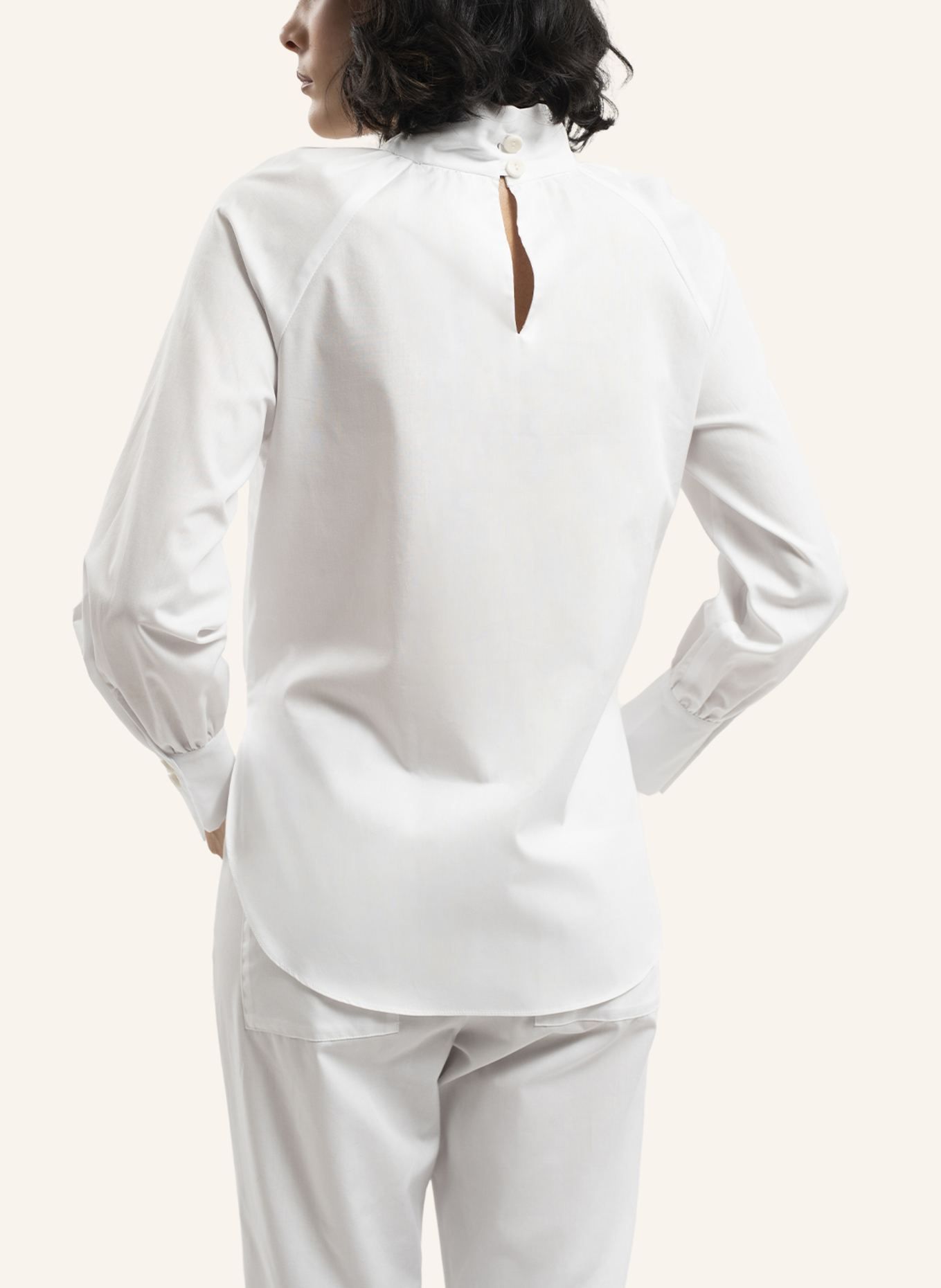 ARMARGENTUM Bluse MILANA: WEISS