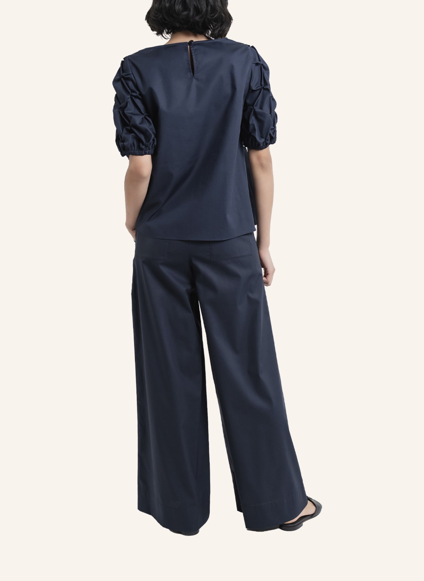 ARMARGENTUM Bluse AMBROSIA: DUNKELBLAU