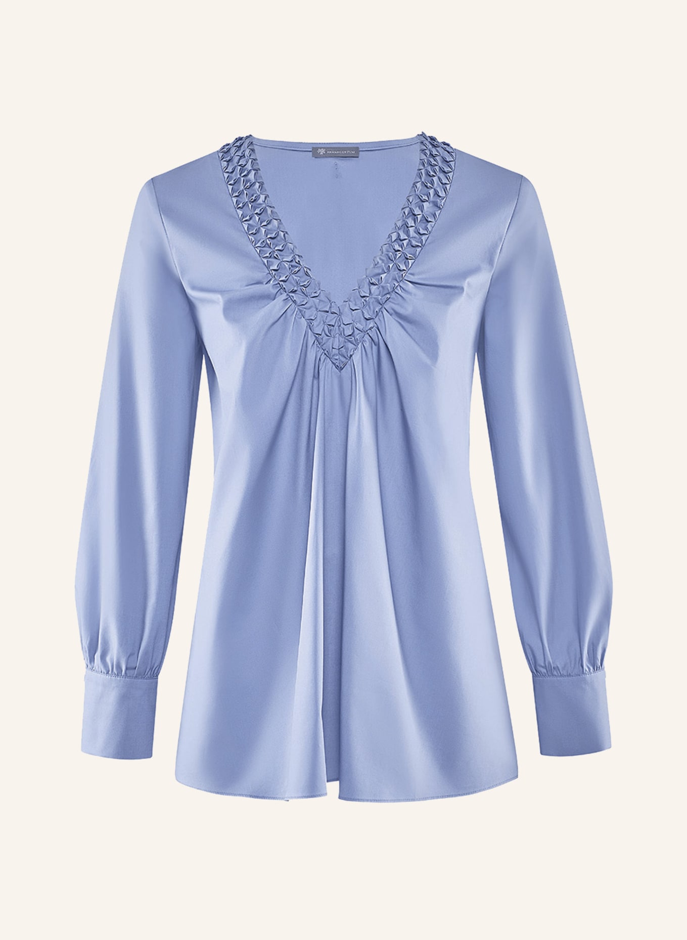 ARMARGENTUM Bluse ILAYDA, Farbe: HELLBLAU (Bild 1)