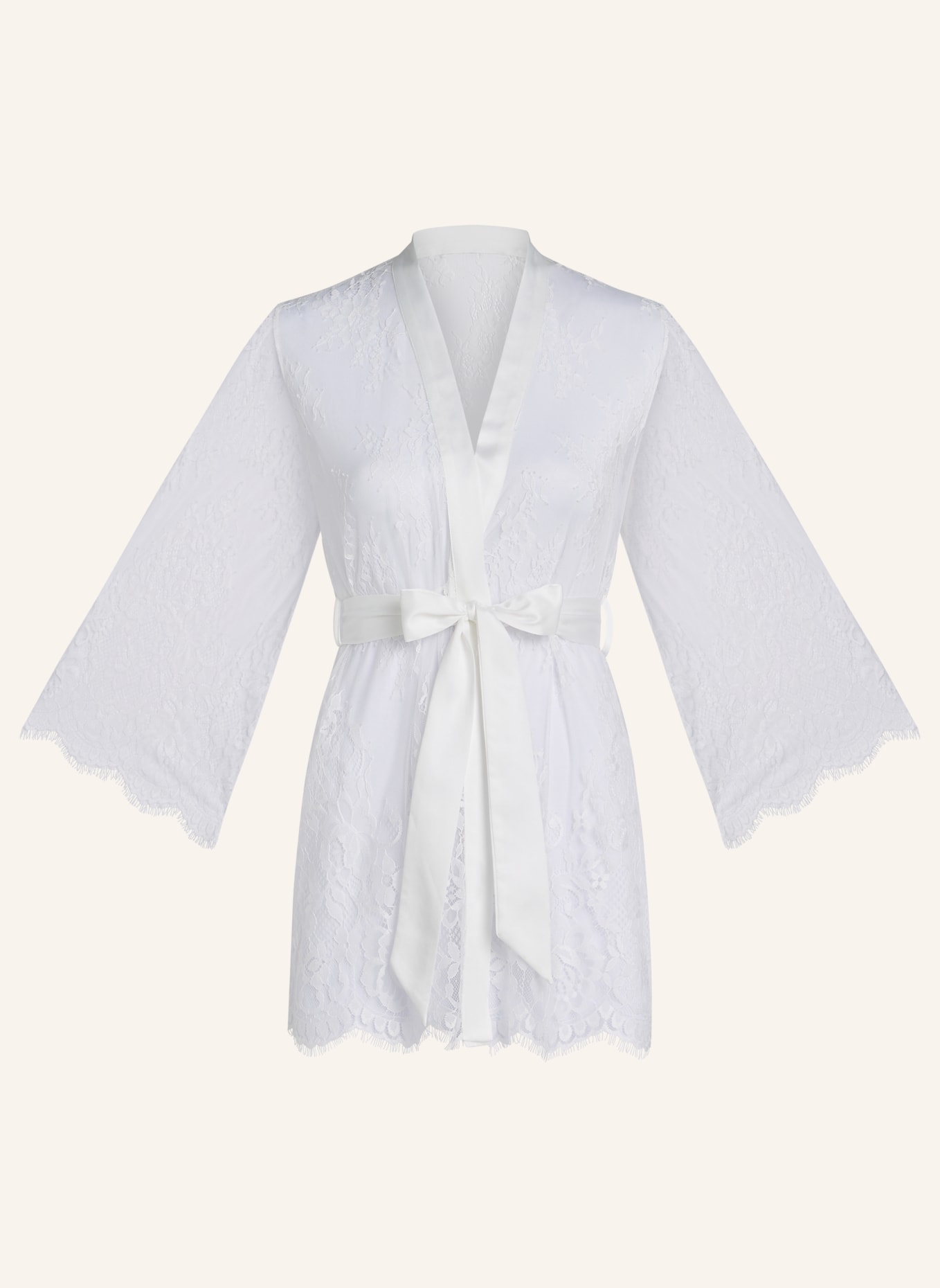 hunkemöller Kimono ISABELLE, Farbe: WEISS (Bild 1)