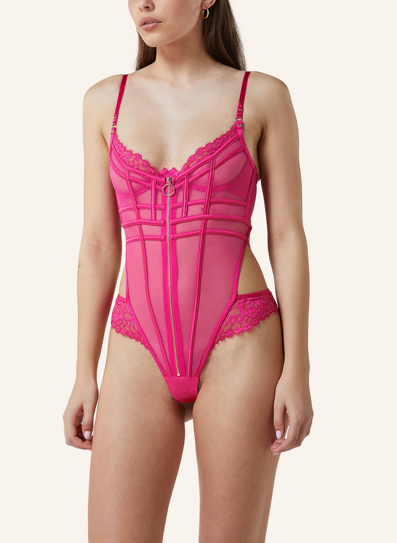 hunkemöller Bügel-Body SABLE, Farbe: PINK (Bild 5)