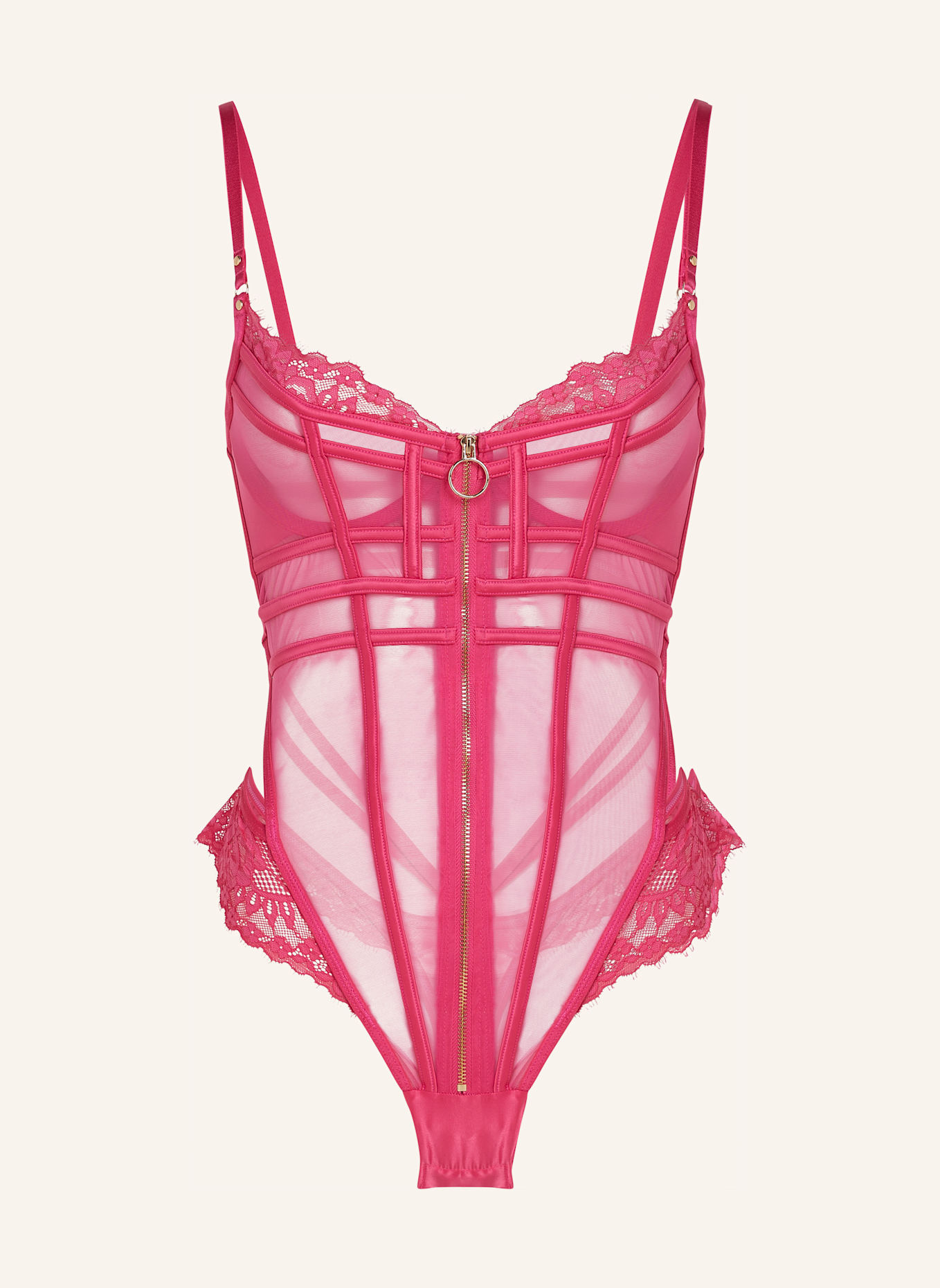 hunkemöller Bügel-Body SABLE, Farbe: PINK (Bild 1)