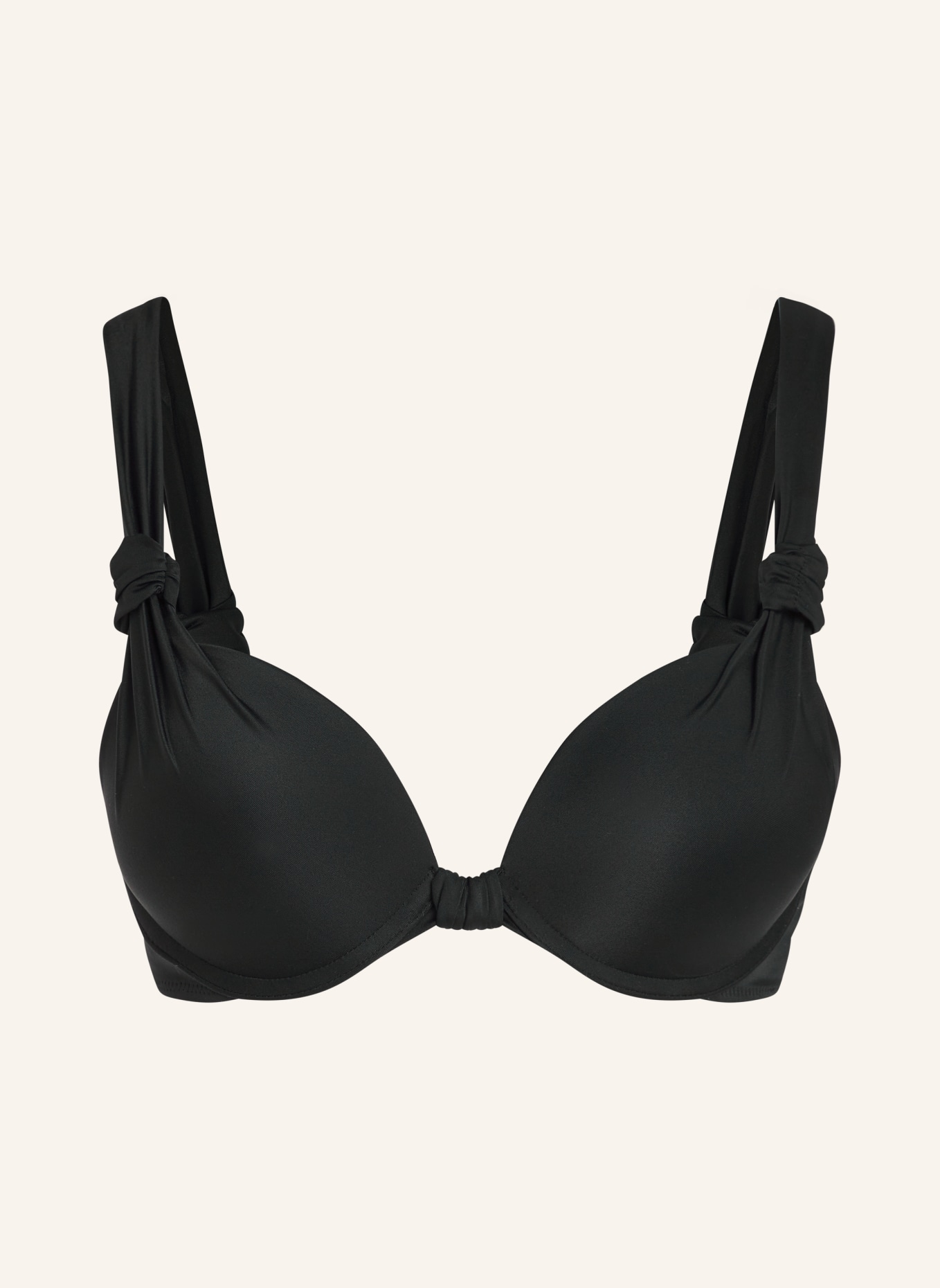 hunkemöller Push-Up-Bikini-Top LUXE, Farbe: SCHWARZ (Bild 1)