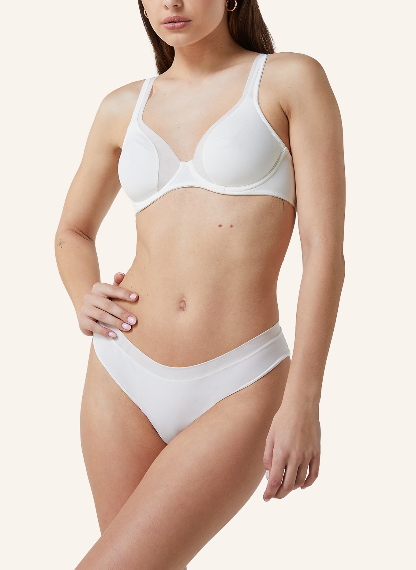 hunkemöller Slip MESH, Farbe: WEISS (Bild 5)