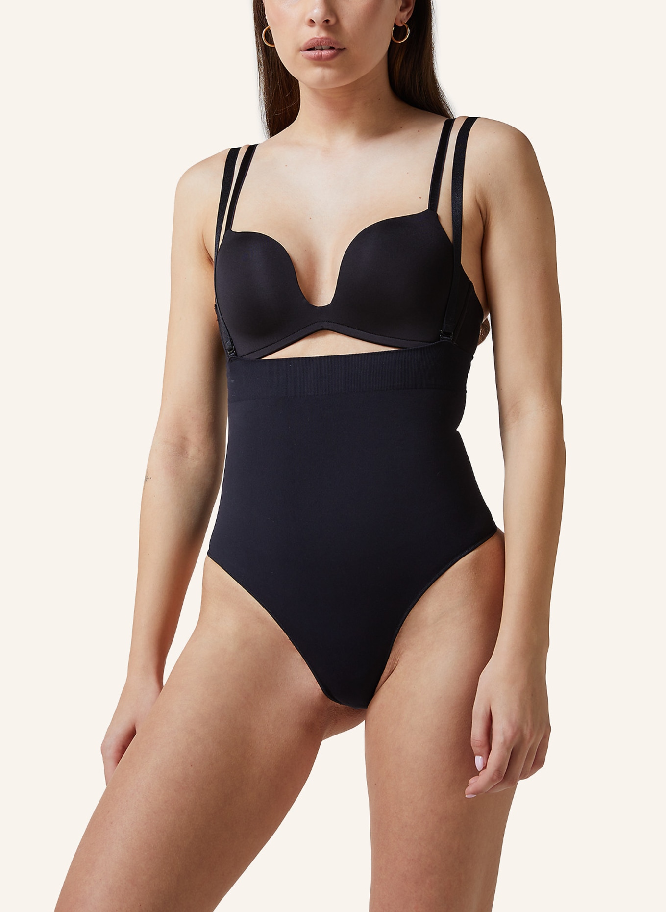 hunkemöller Shape-String SEAMLESS, Farbe: SCHWARZ (Bild 5)