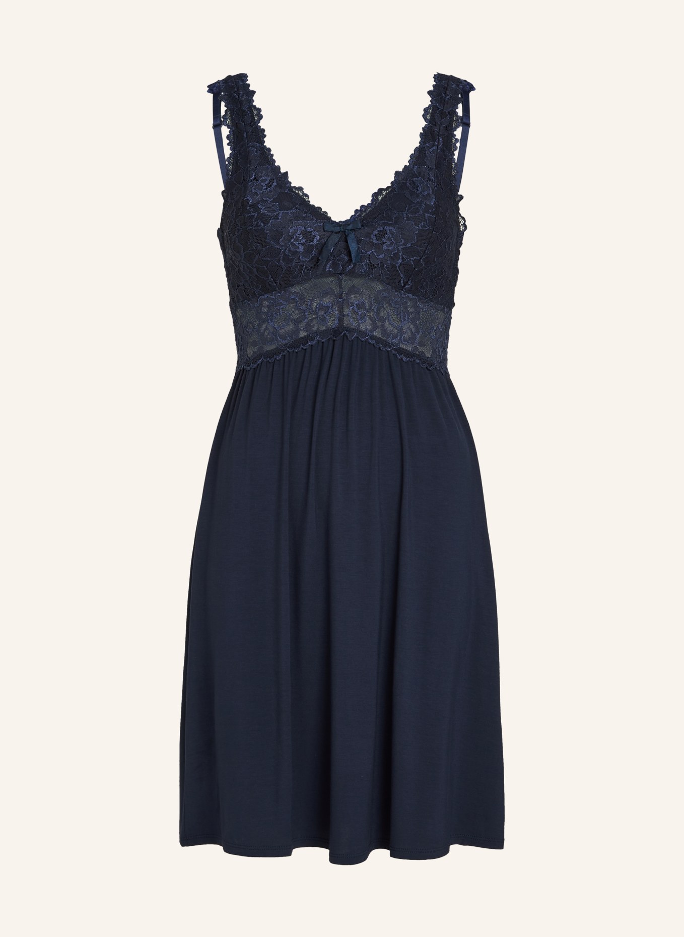 hunkemöller Slipdress NORA LACE, Farbe: BLAU (Bild 1)