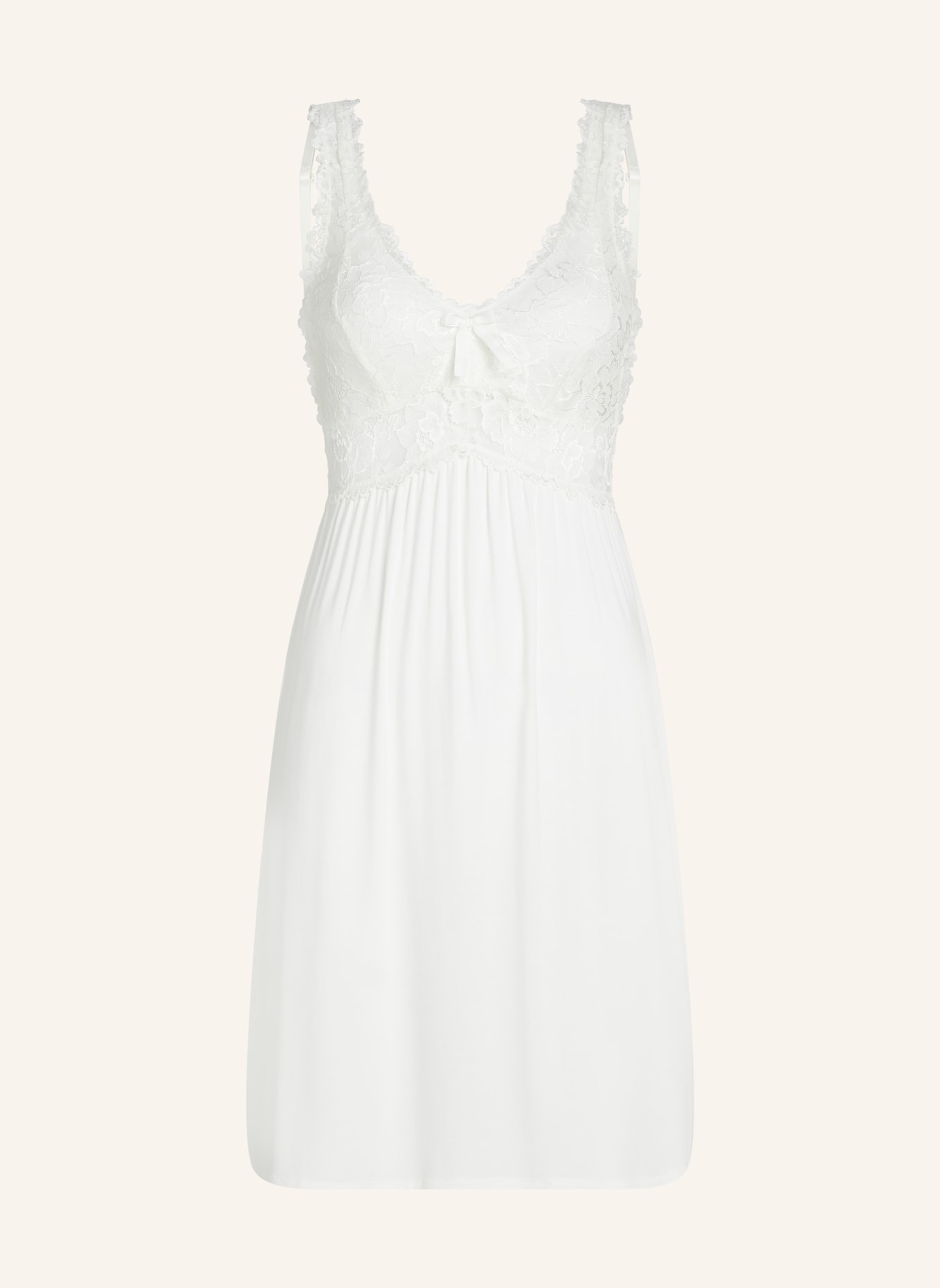 hunkemöller Slipdress NORA LACE, Farbe: WEISS (Bild 1)