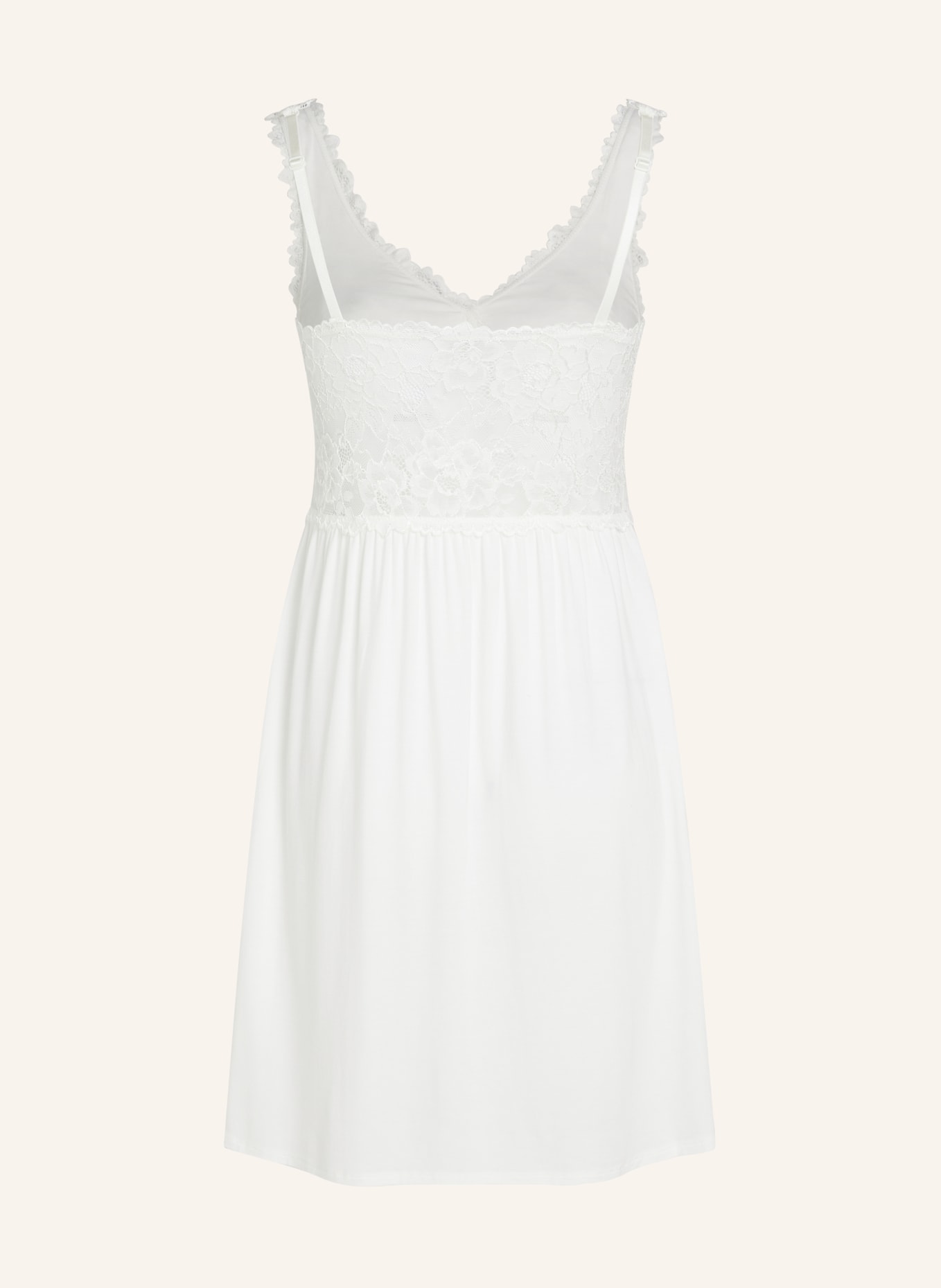 hunkemöller Slipdress NORA LACE, Farbe: WEISS (Bild 2)