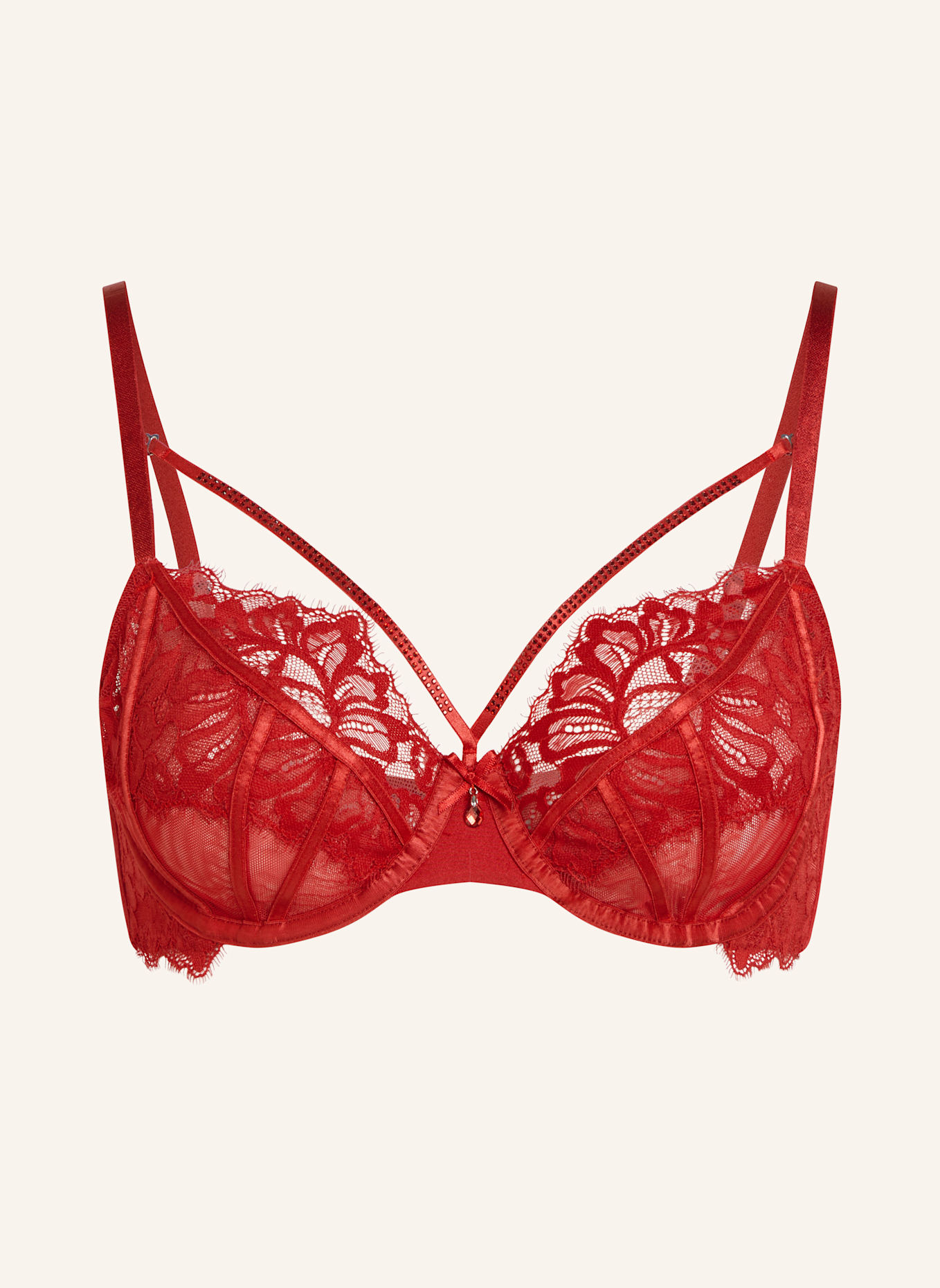 hunkemöller Bügel-BH CHARLOTTA, Farbe: ROT (Bild 1)