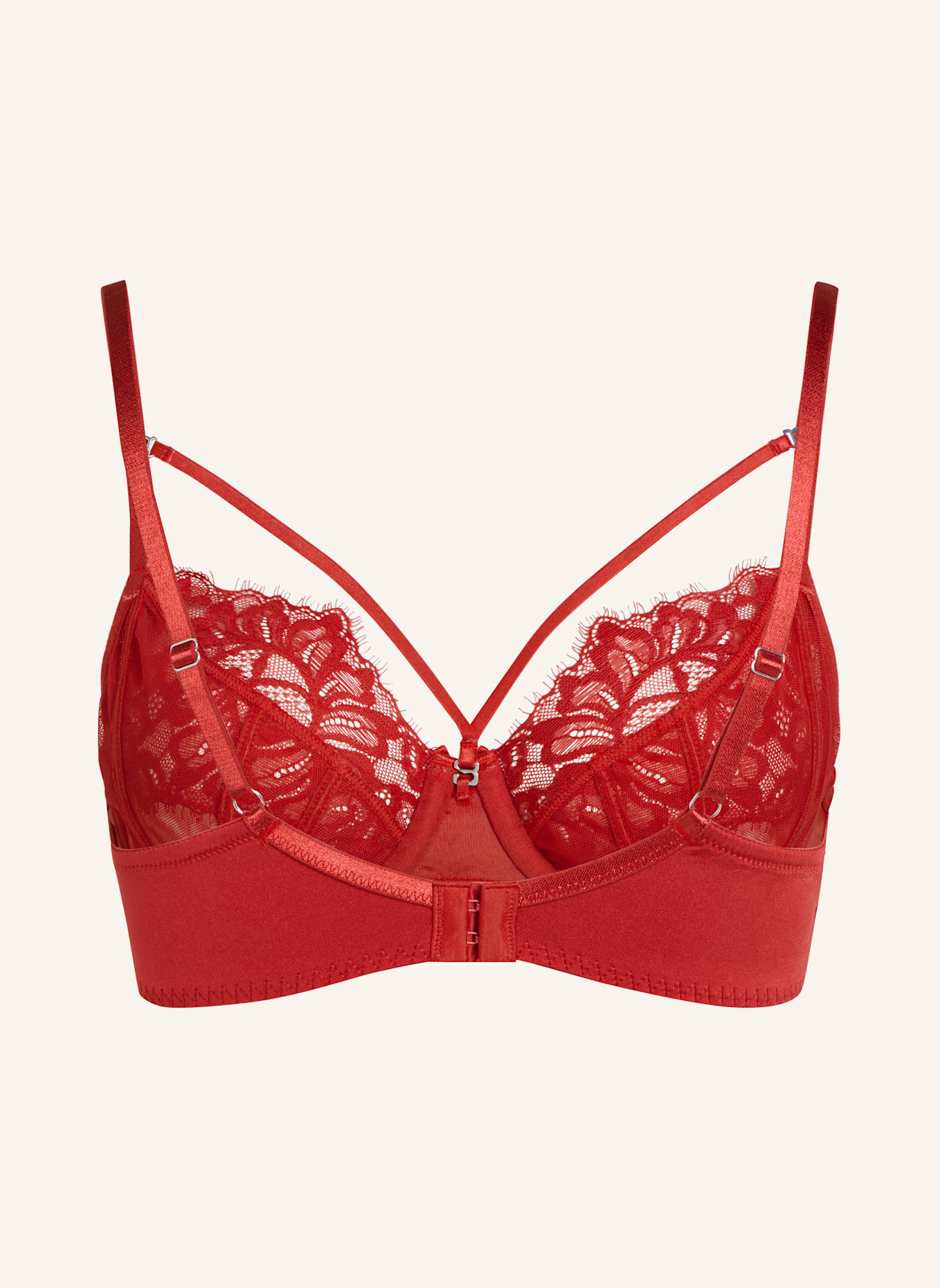 hunkemöller Bügel-BH CHARLOTTA, Farbe: ROT (Bild 2)