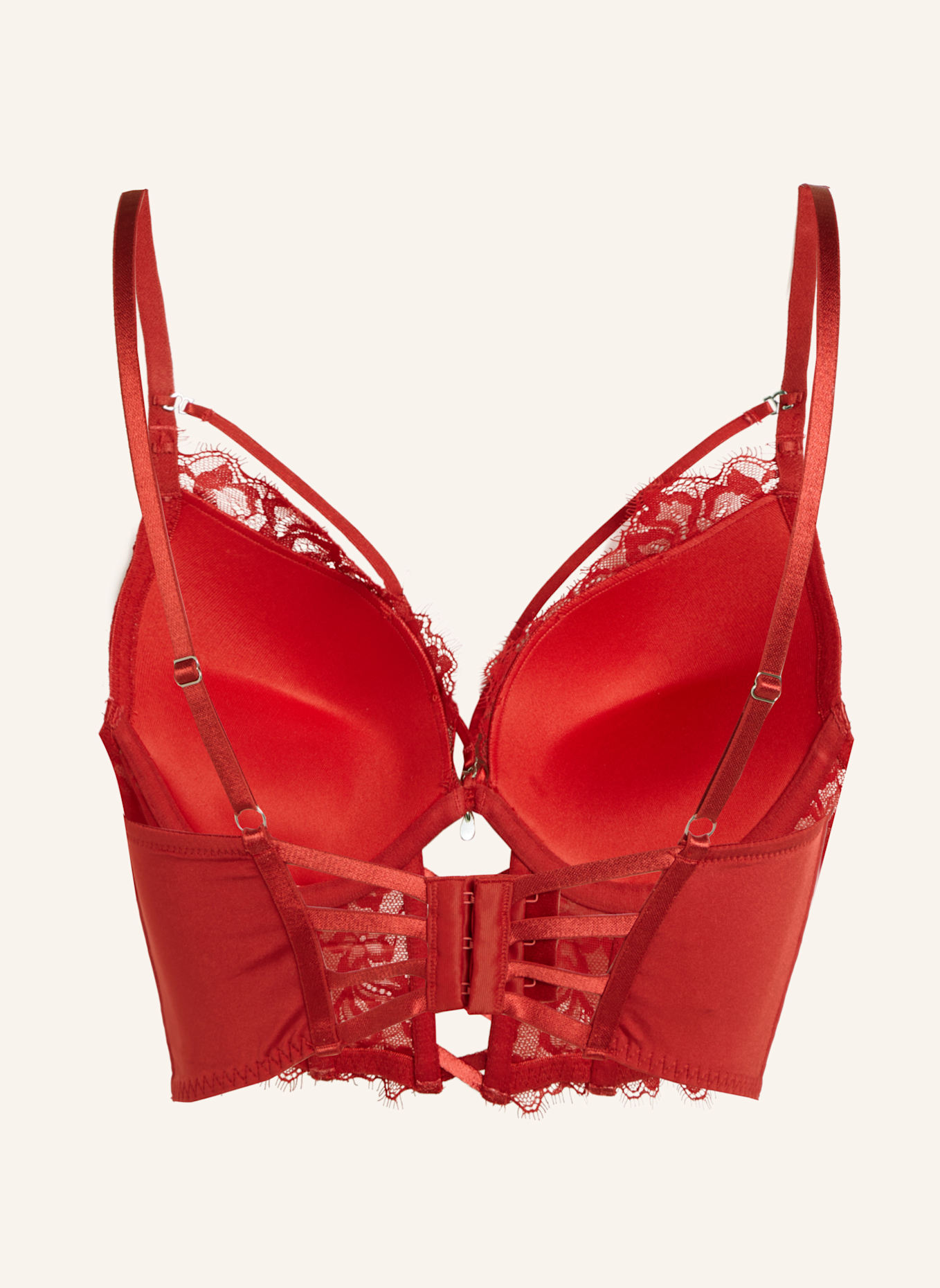 hunkemöller Bügel-BH CHARLOTTA, Farbe: ROT (Bild 2)