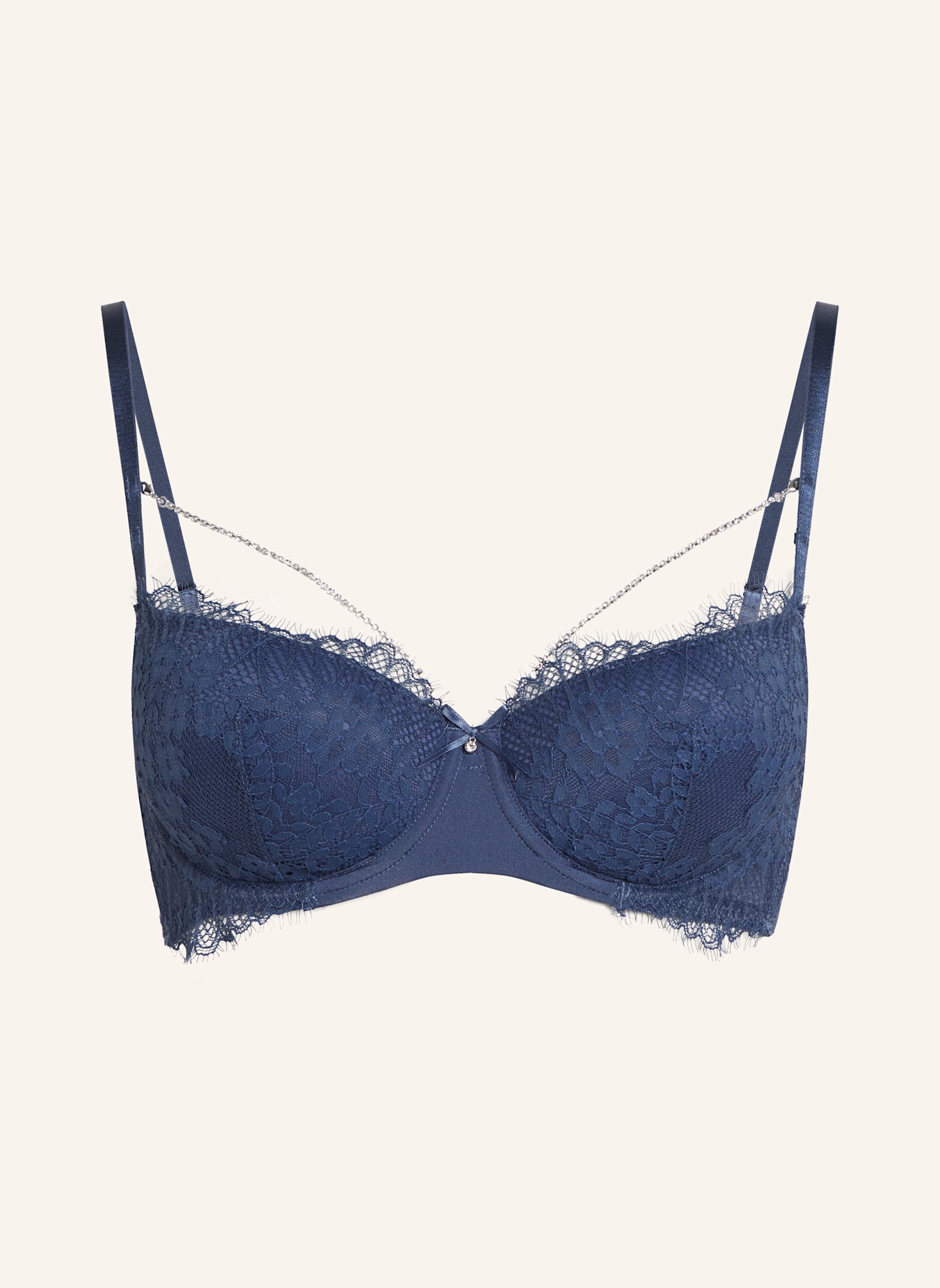 hunkemöller Bügel-BH PEARLENE, Farbe: BLAU (Bild 1)