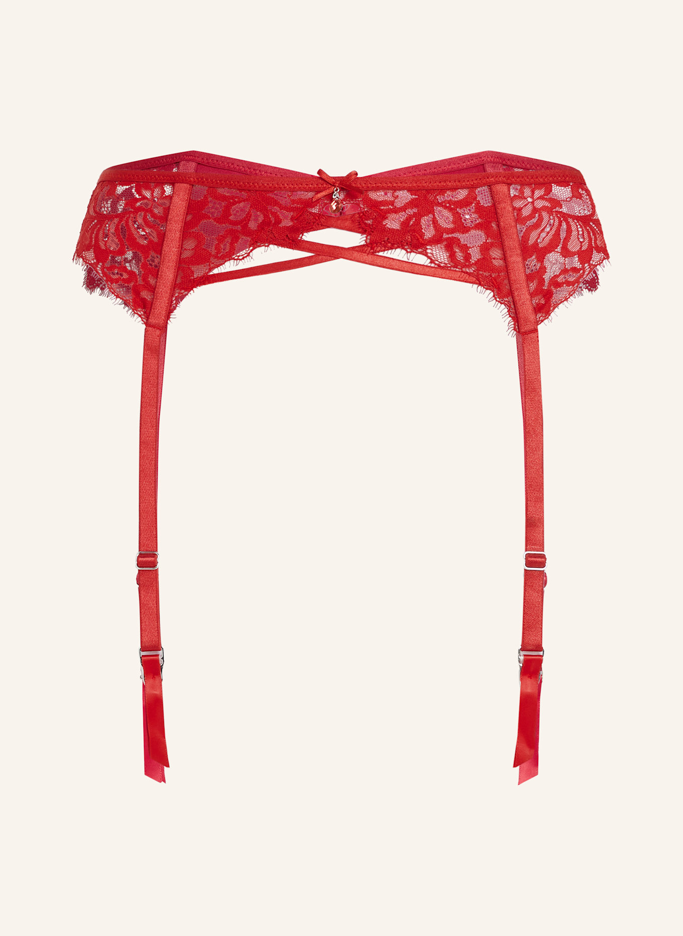 hunkemöller Stumpfhalter CHARLOTTA, Farbe: ROT (Bild 1)