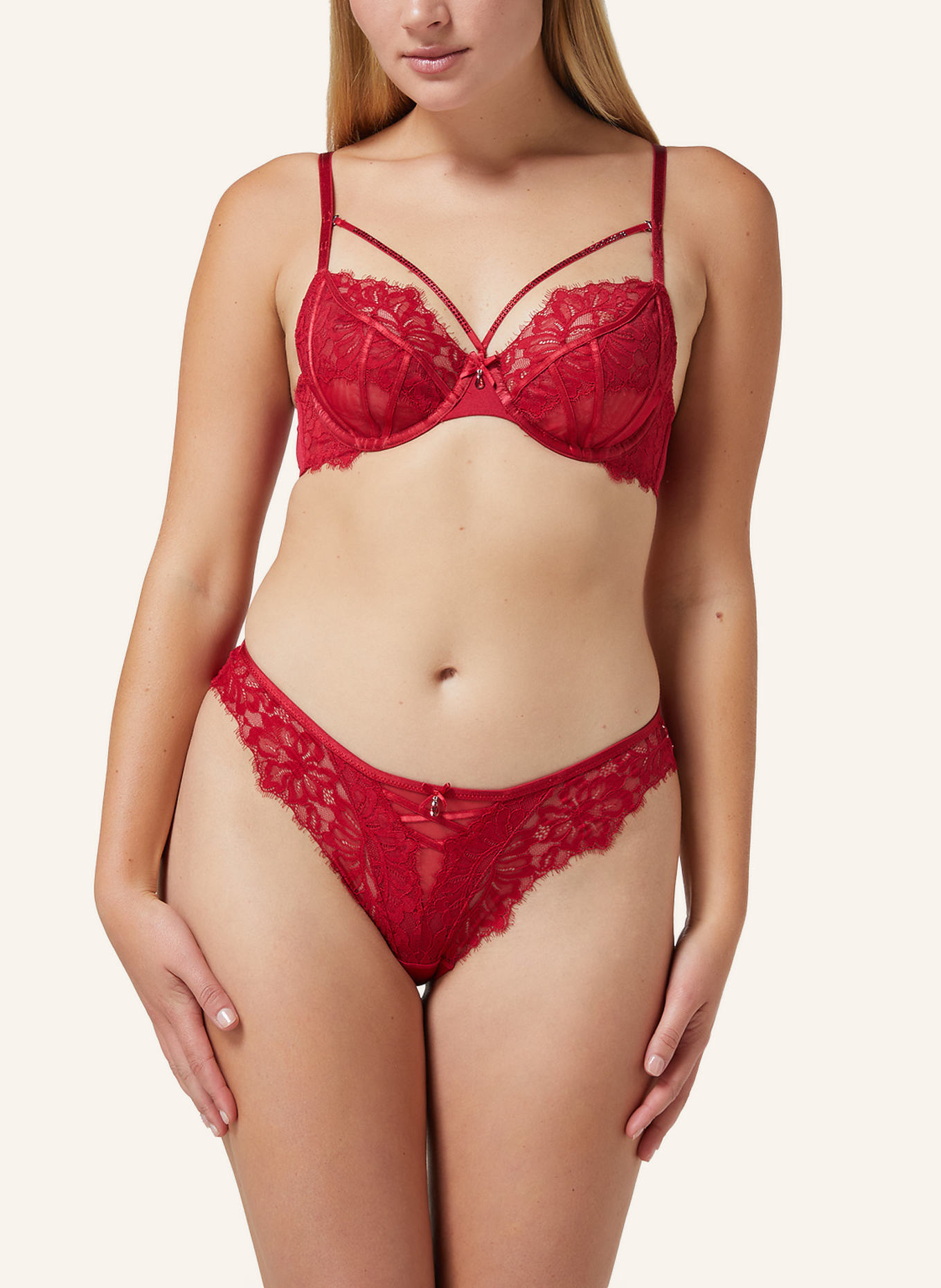 hunkemöller Bügel-BH CHARLOTTA, Farbe: ROT (Bild 5)