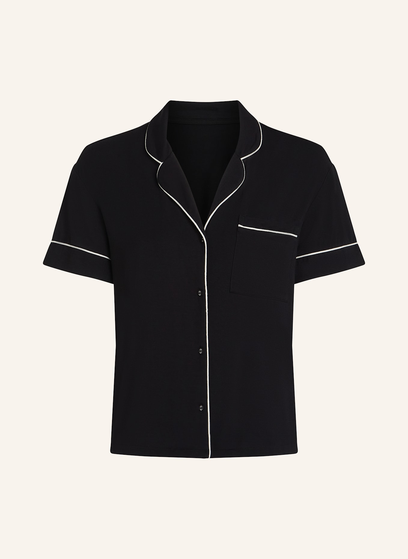 hunkemöller Schlafshirt ESSENTIAL: SCHWARZ