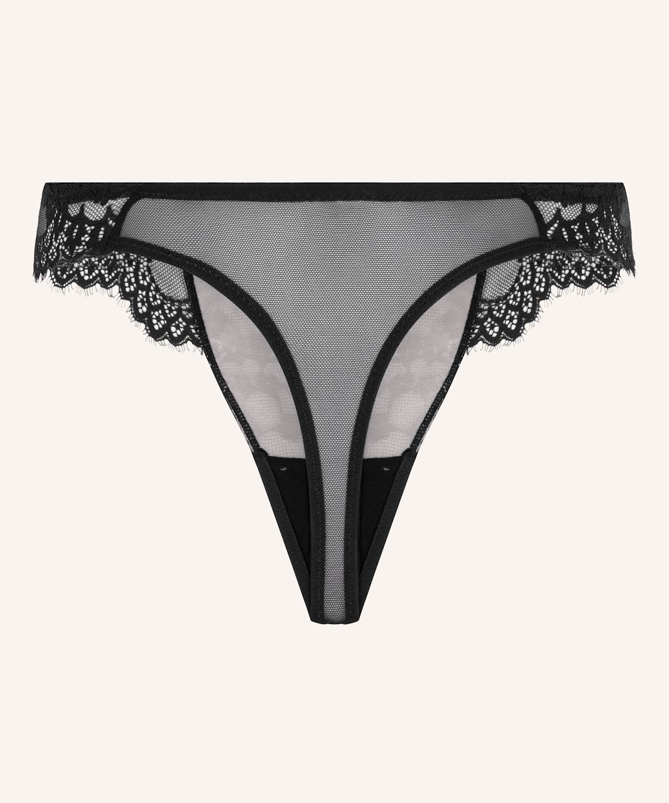 hunkemöller String DAISY: SCHWARZ