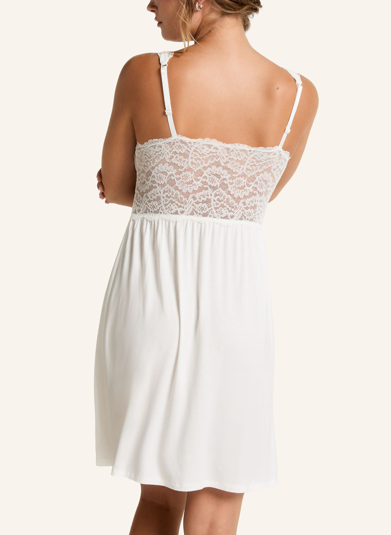hunkemöller Slipdress NOVA: WEISS