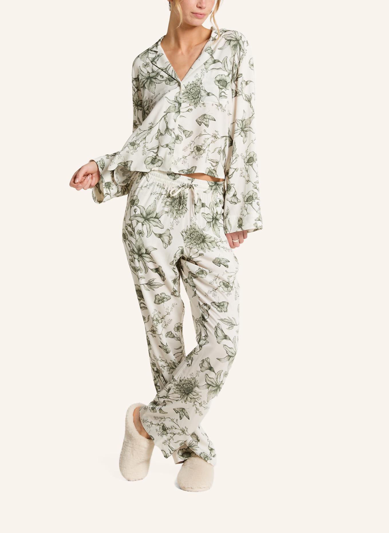 hunkemöller Schlafhose STORYLOVER: WEISS