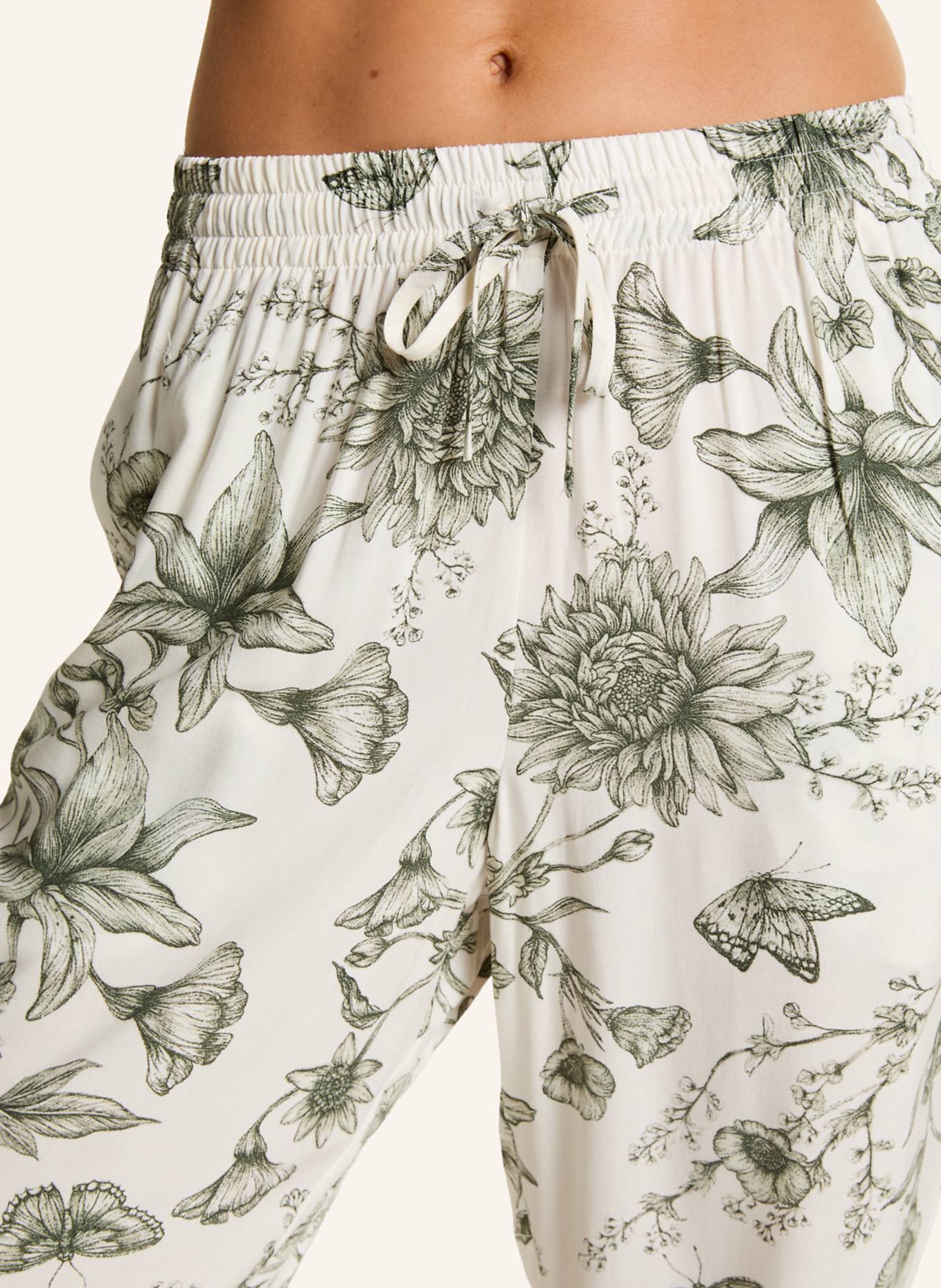 hunkemöller Schlafhose STORYLOVER: WEISS