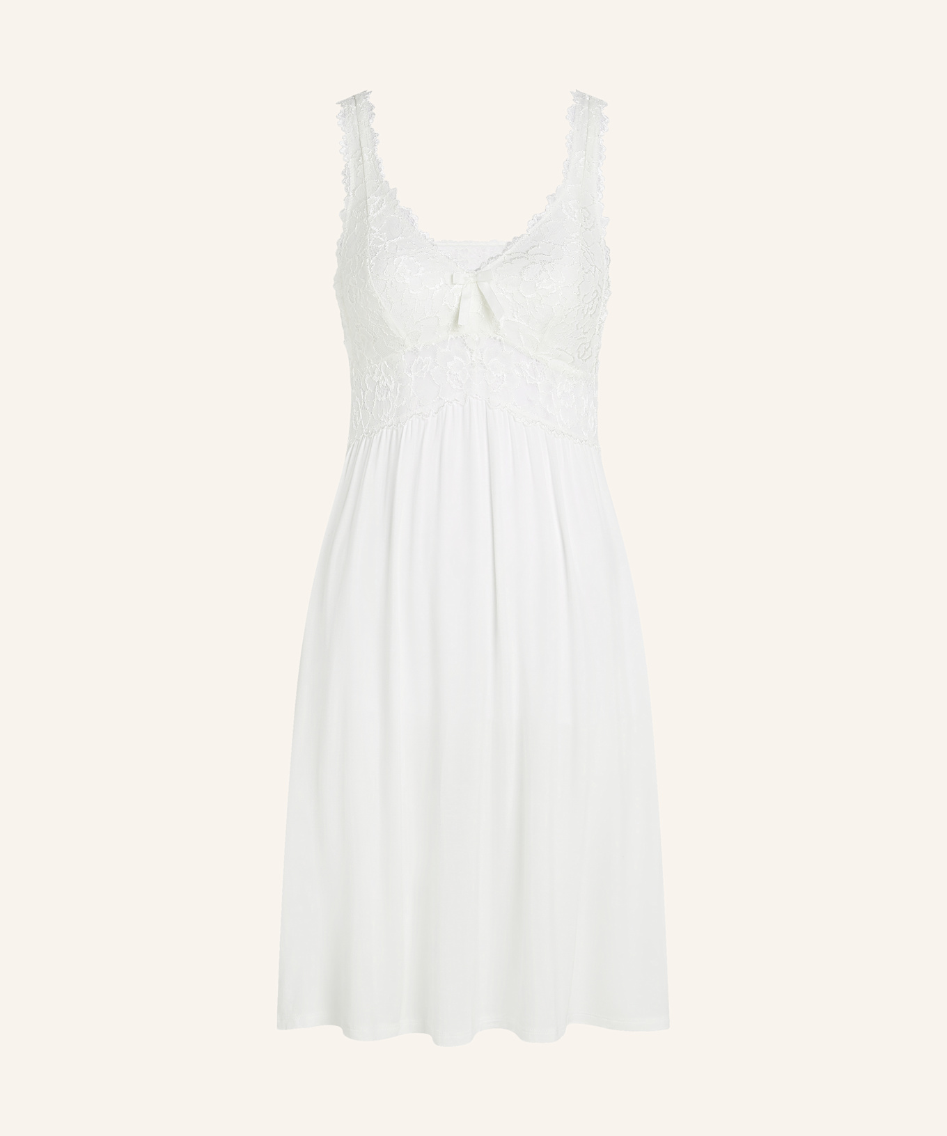 hunkemöller Slipdress NORA LACE: WEISS