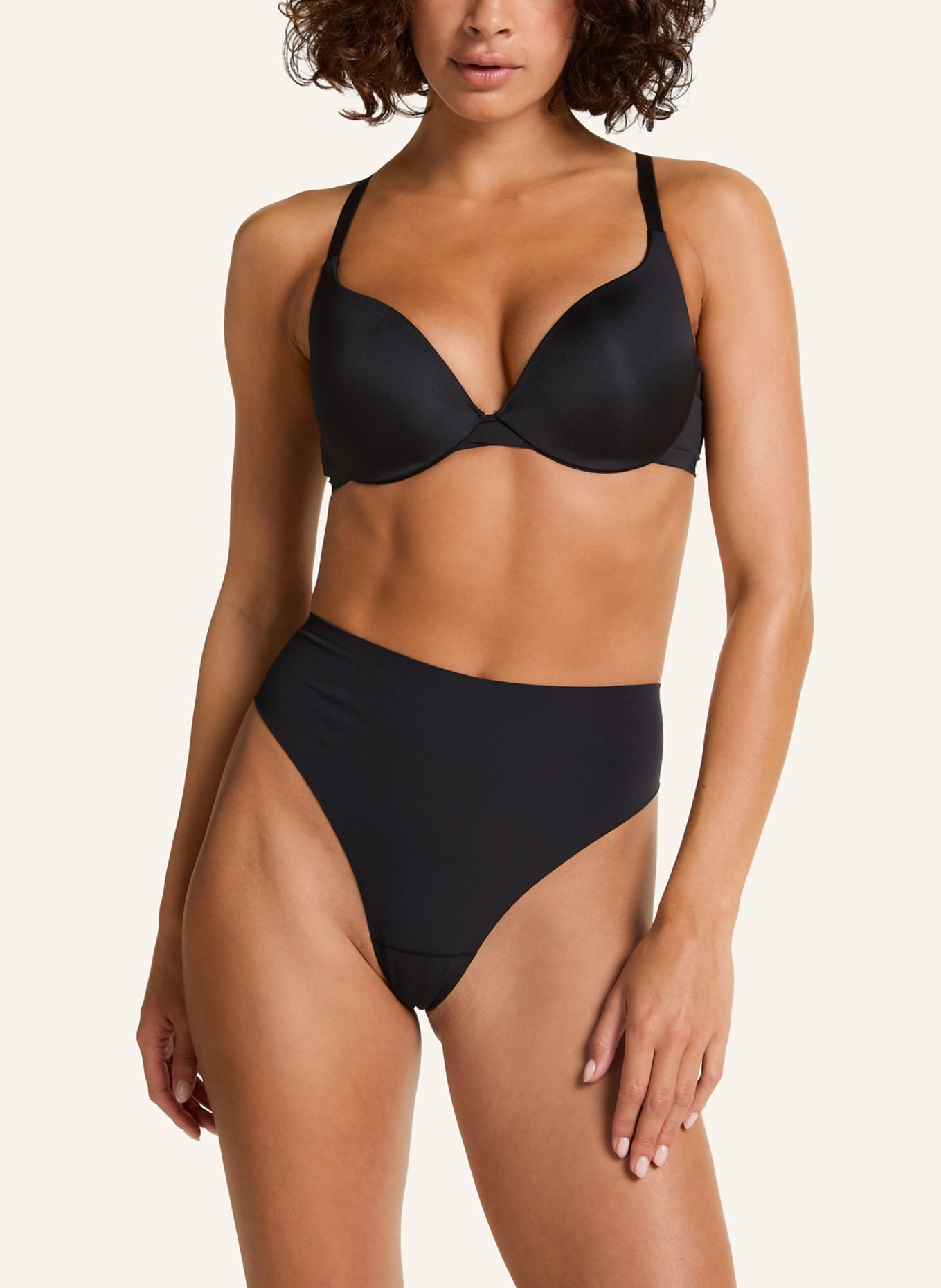 hunkemöller Push-Up-BH SMOOTH: SCHWARZ