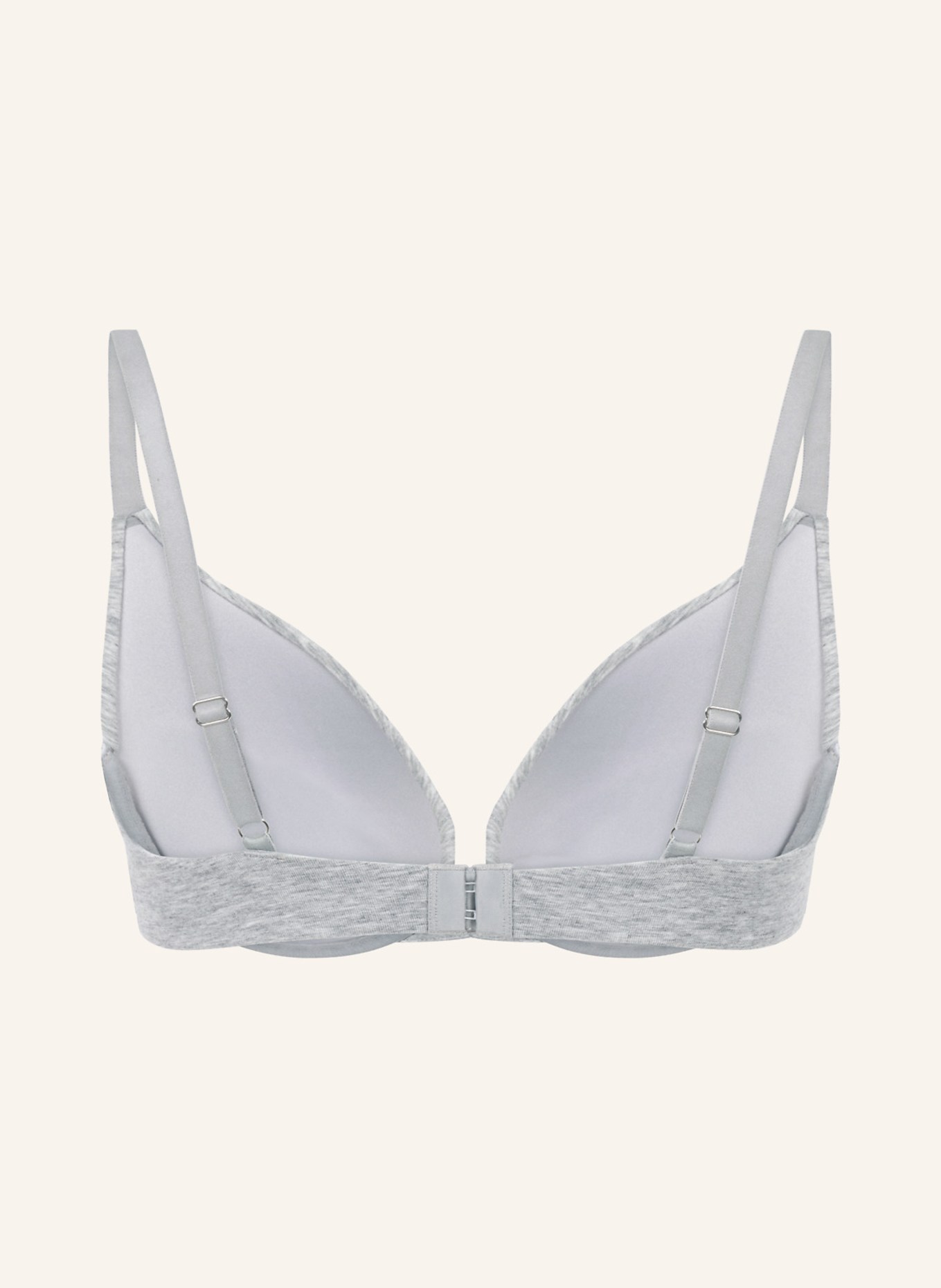 hunkemöller Push-Up-BH COTTON: GRAU