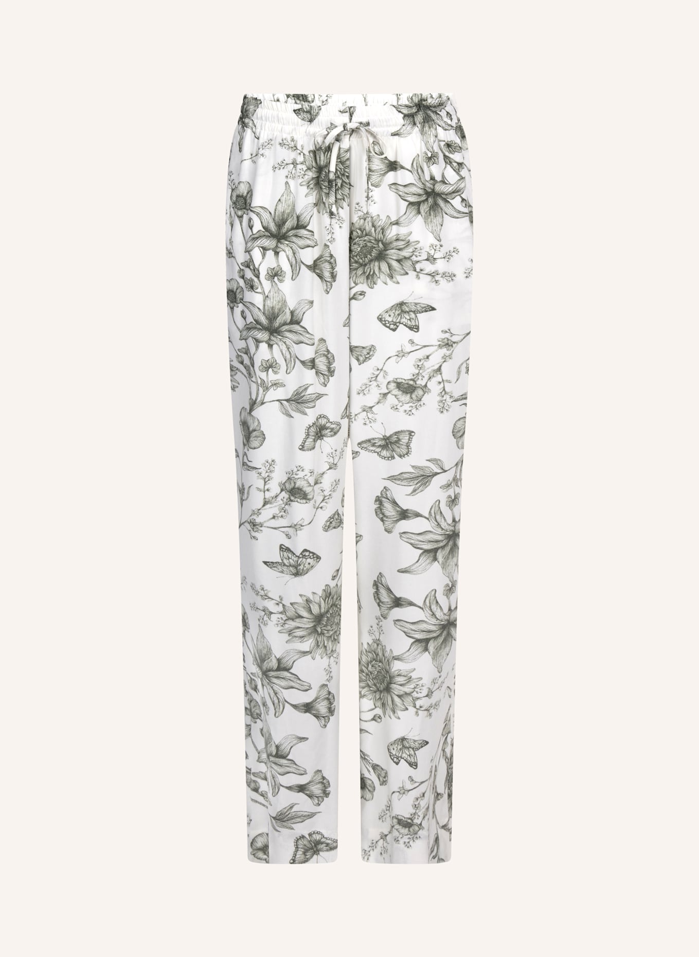 hunkemöller Schlafhose STORYLOVER: WEISS