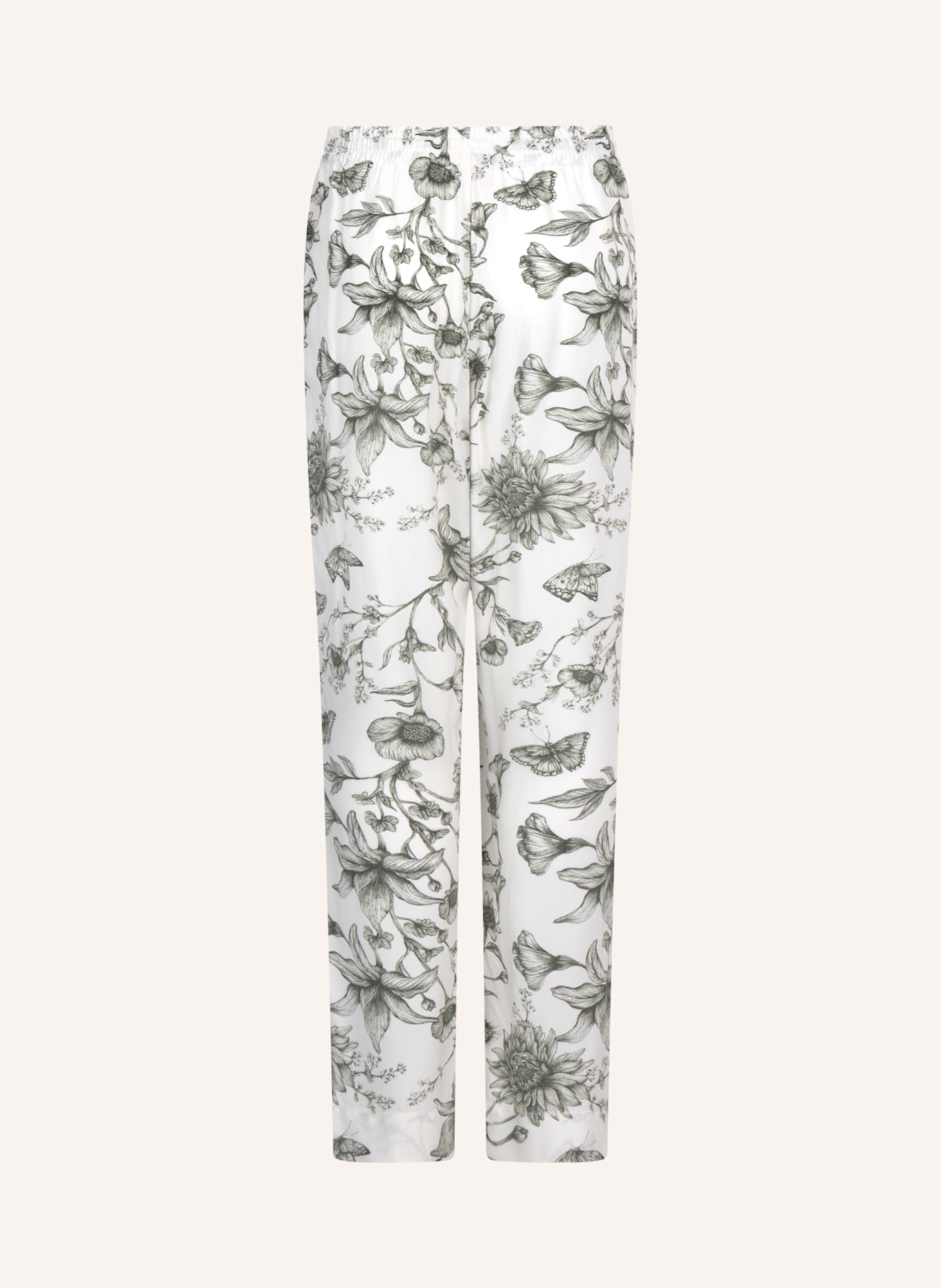 hunkemöller Schlafhose STORYLOVER: WEISS