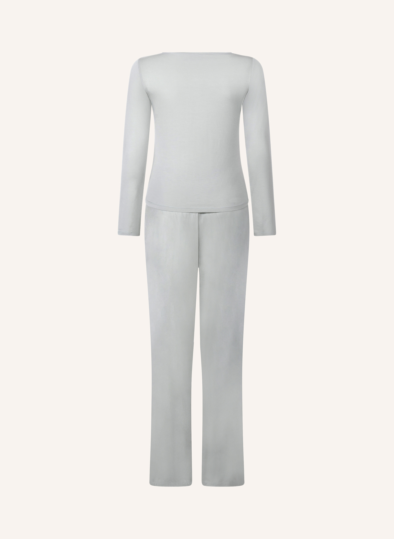 hunkemöller Schlafanzug JERSEY: GRAU