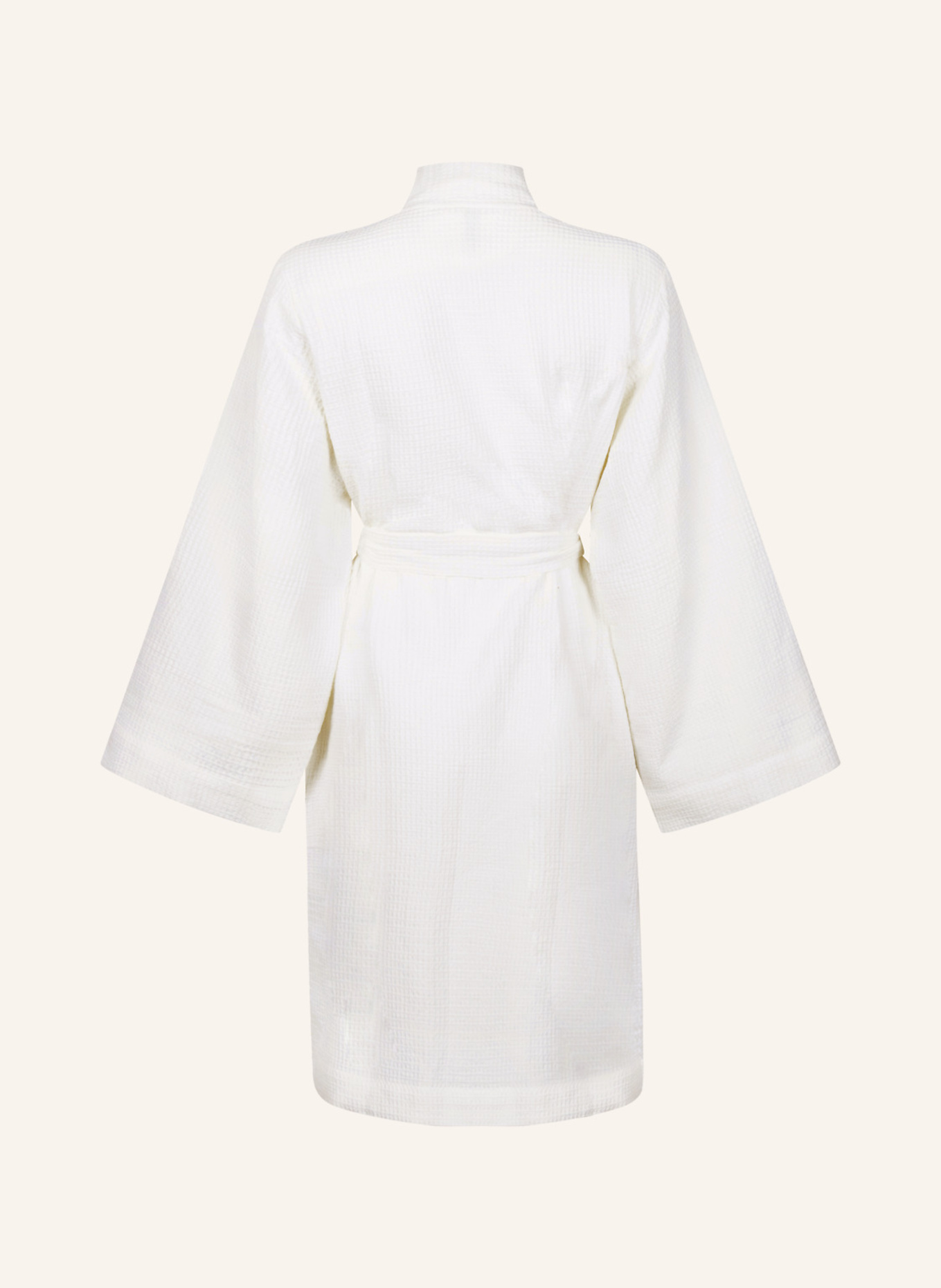 hunkemöller Bademantel WAFFLE: WEISS