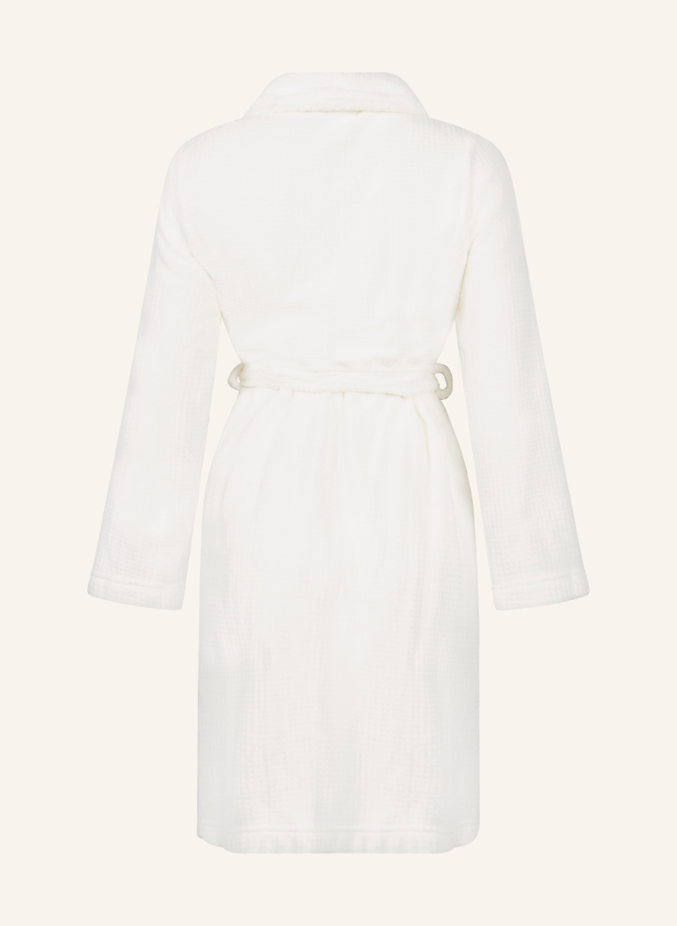 hunkemöller Bademantel FLEECE: WEISS