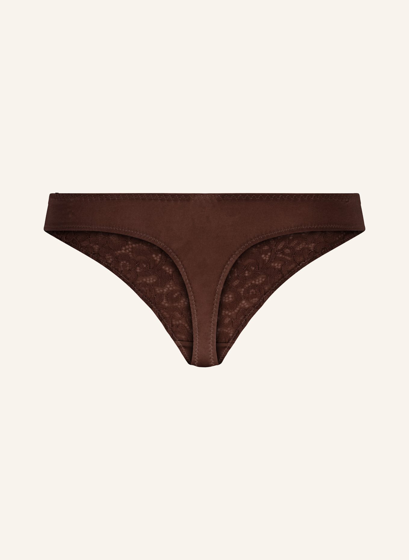 hunkemöller String MARINE: BRAUN