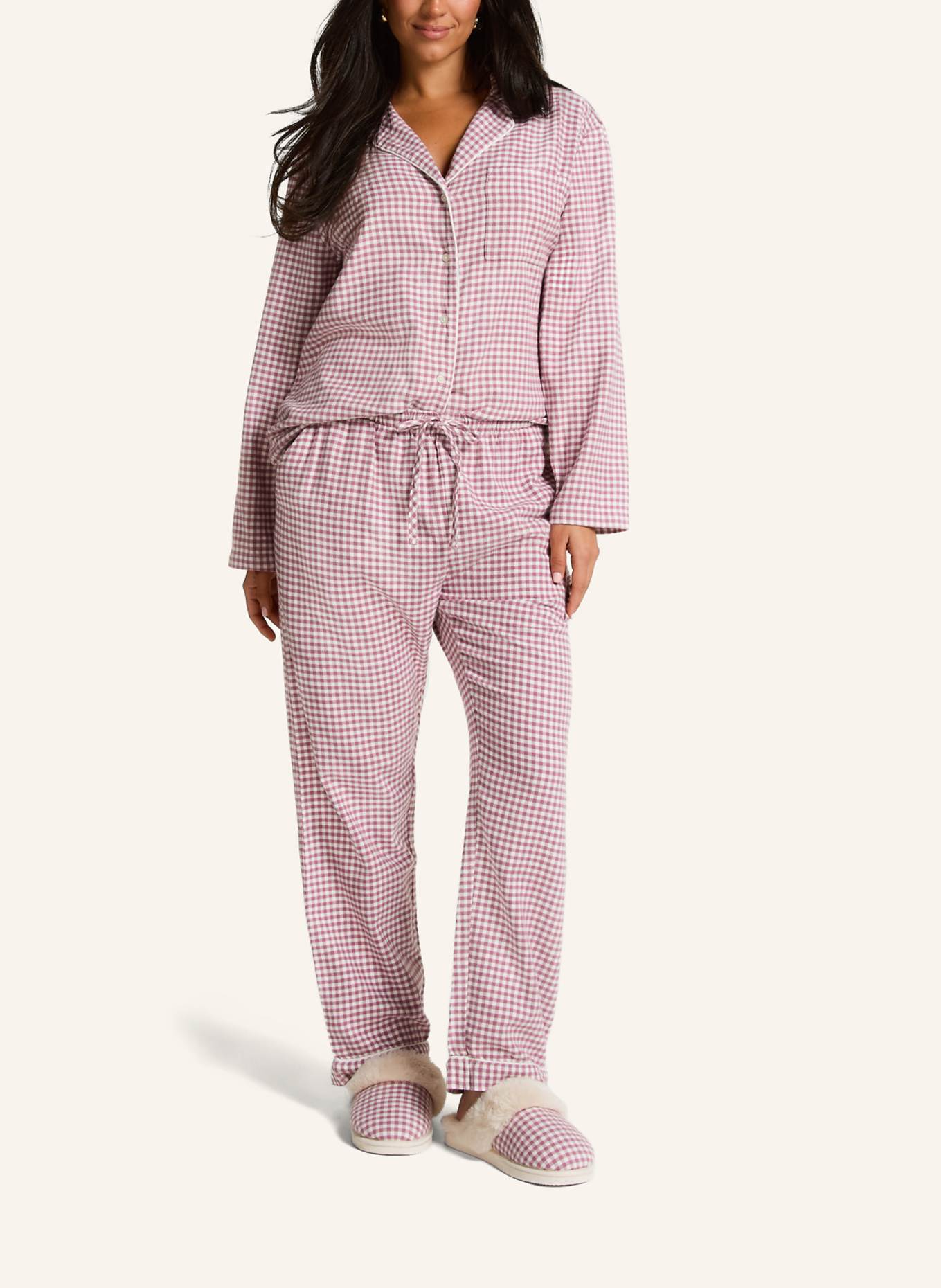 hunkemöller Hose FLANNEL: LILA