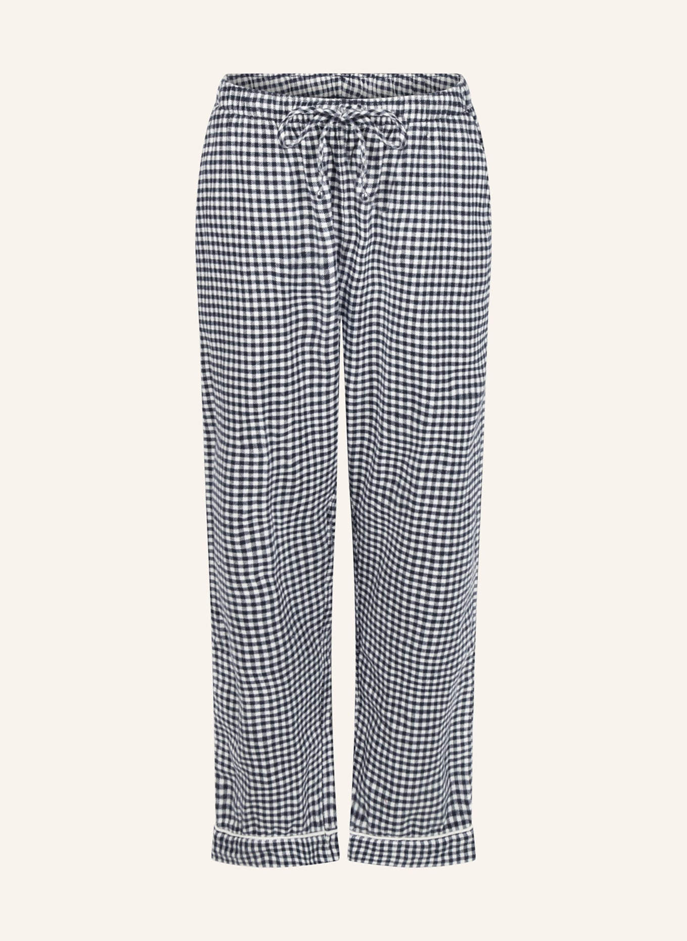 hunkemöller Hose FLANNEL: BLAU