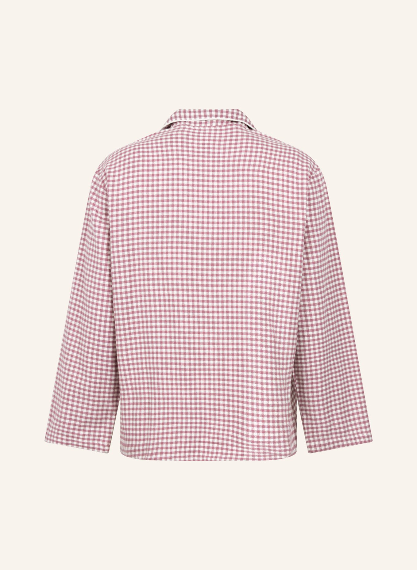 hunkemöller Pyjama-Jacke FLANNEL: LILA