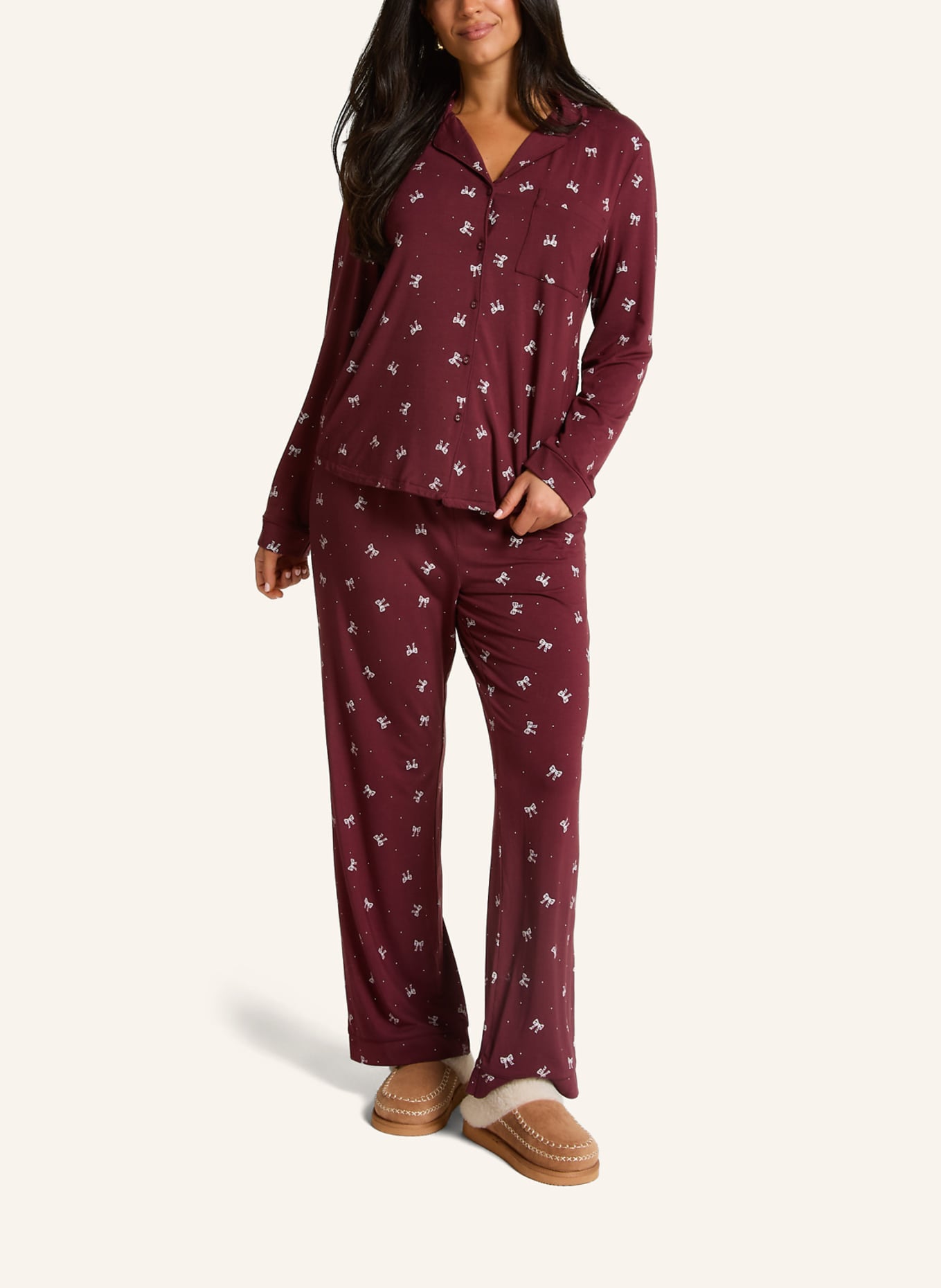 hunkemöller Hose JERSEY ESSENTIAL: ROT