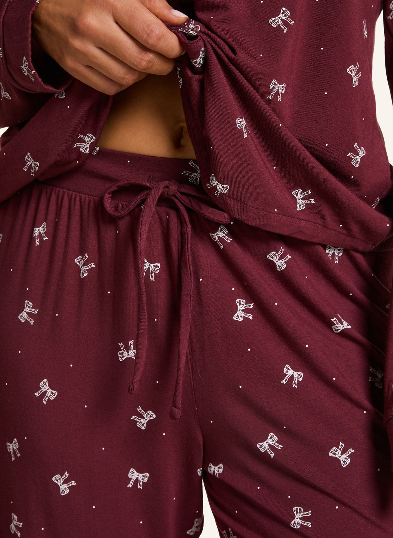 hunkemöller Hose JERSEY ESSENTIAL: ROT