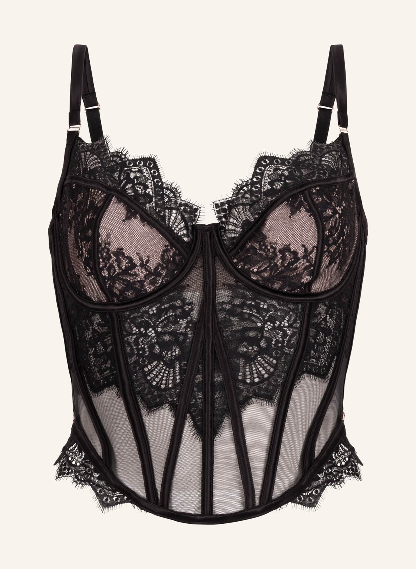 hunkemöller Corsage ZOE: SCHWARZ