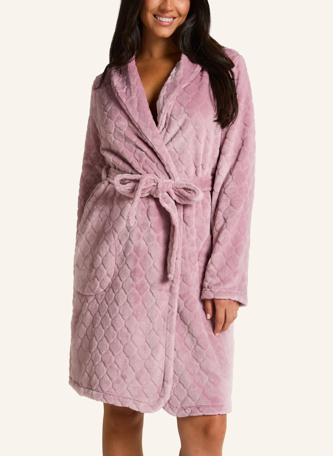 hunkemöller Bademantel FLEECE: LILA