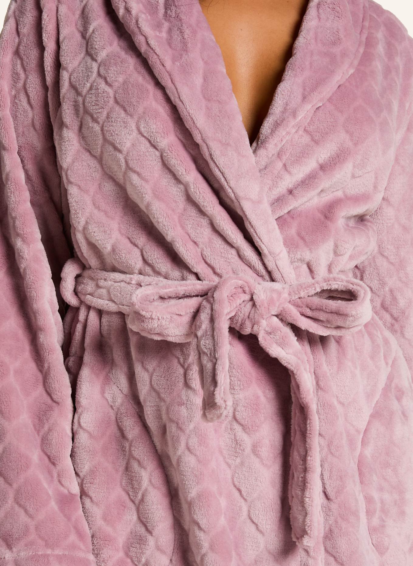 hunkemöller Bademantel FLEECE: LILA