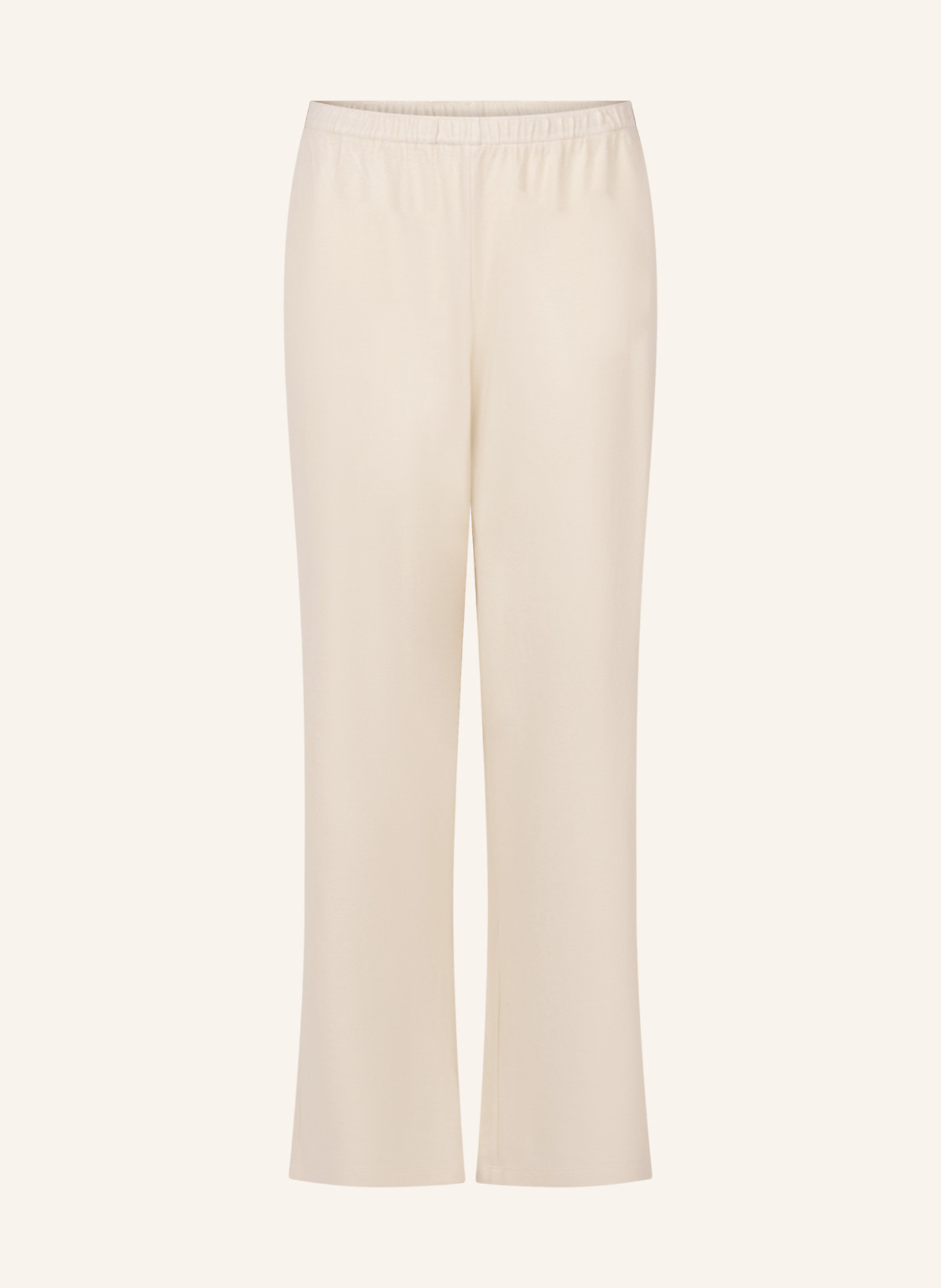 hunkemöller Schlafhose BRUSHED JERSEY: WEISS