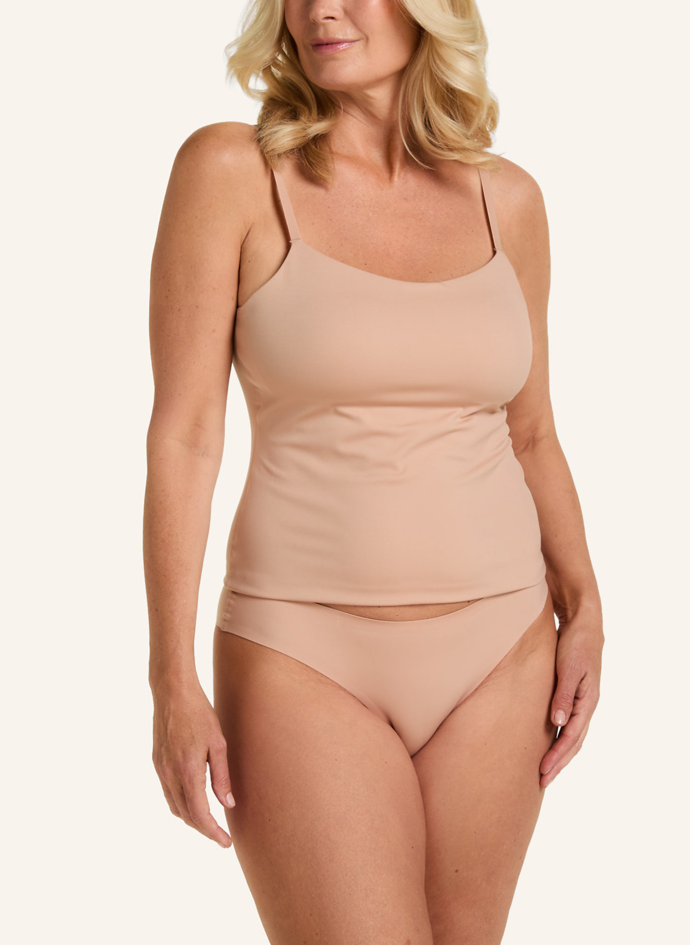 hunkemöller Top SUPER COMFORT: BEIGE