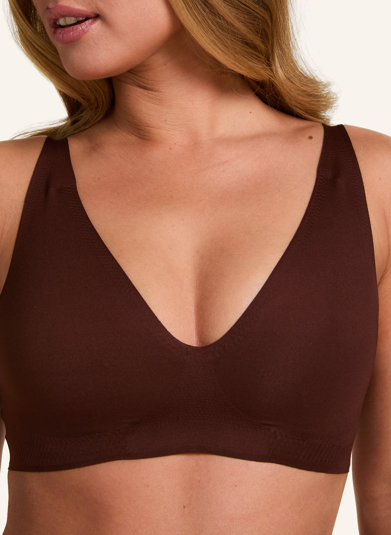 hunkemöller Bustier SUPER COMFORT: BRAUN