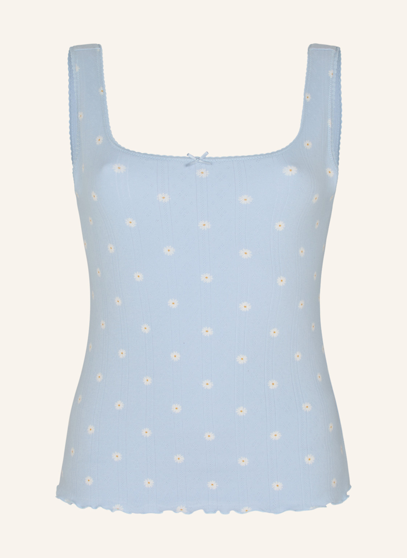 hunkemöller Shlafshirt POINTELLE: BLAU
