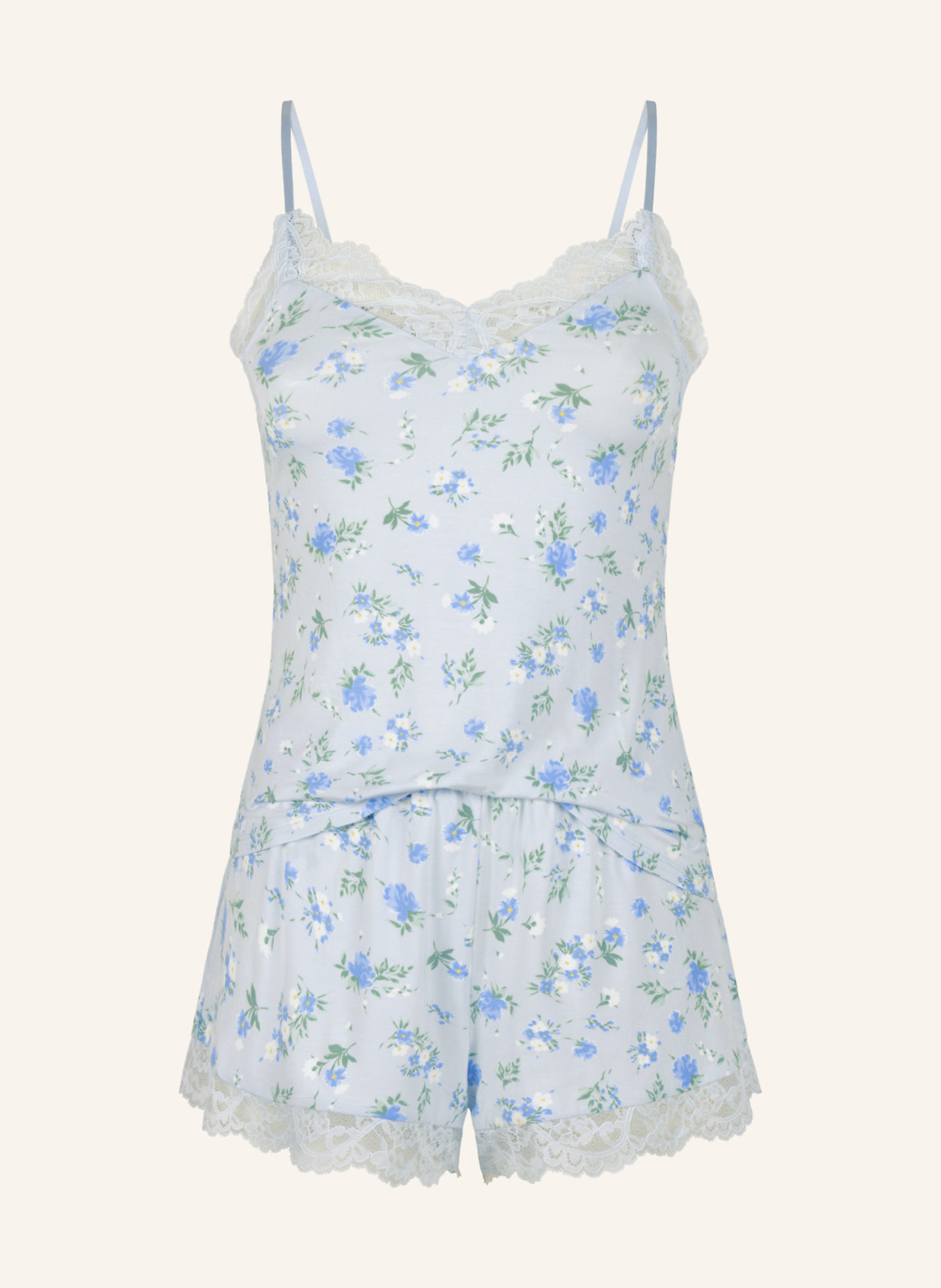hunkemöller Schlafanzug NANA DAISY: BLAU