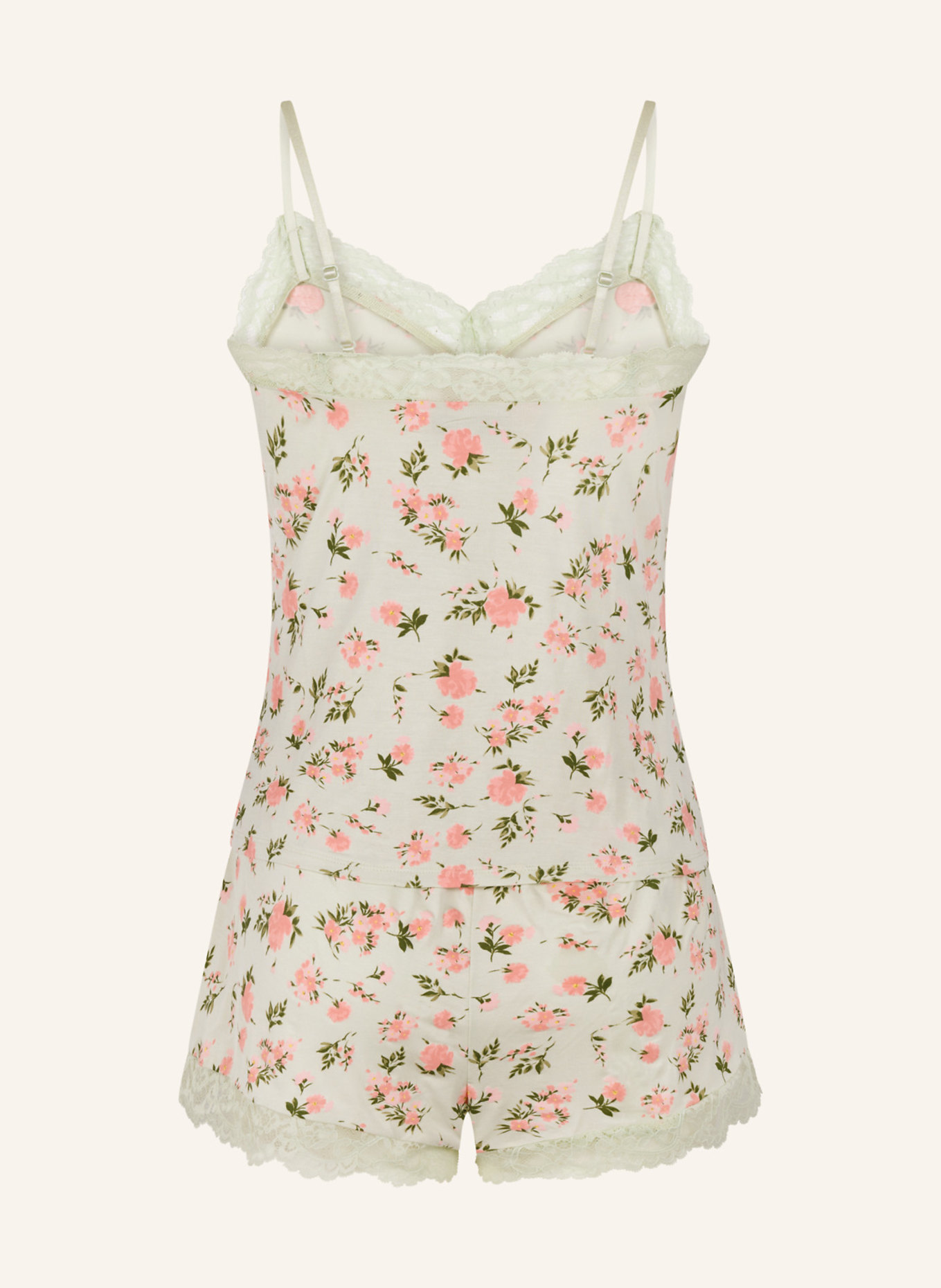 hunkemöller Schlafanzug NANA DAISY: GRÜN
