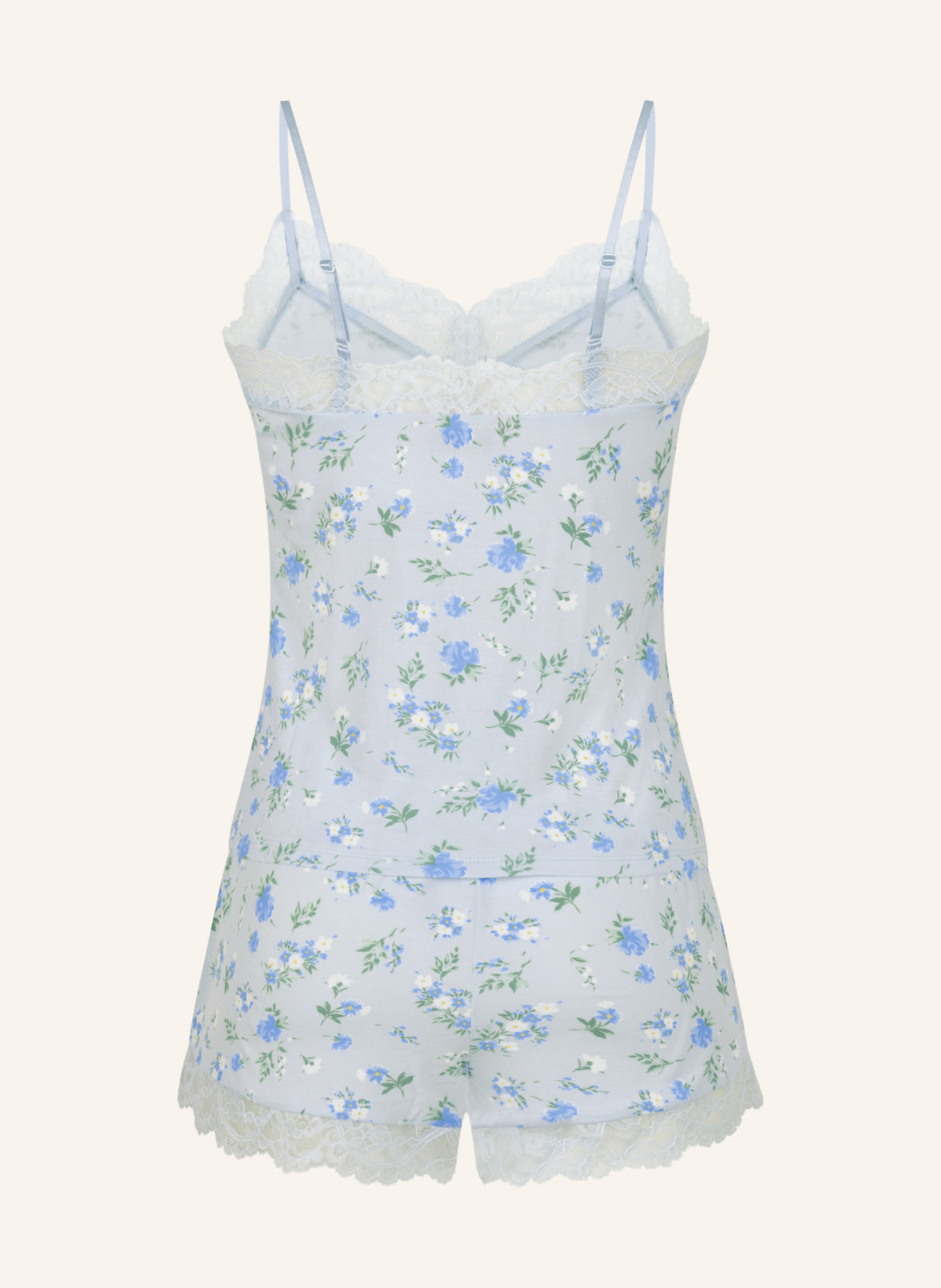 hunkemöller Schlafanzug NANA DAISY: BLAU