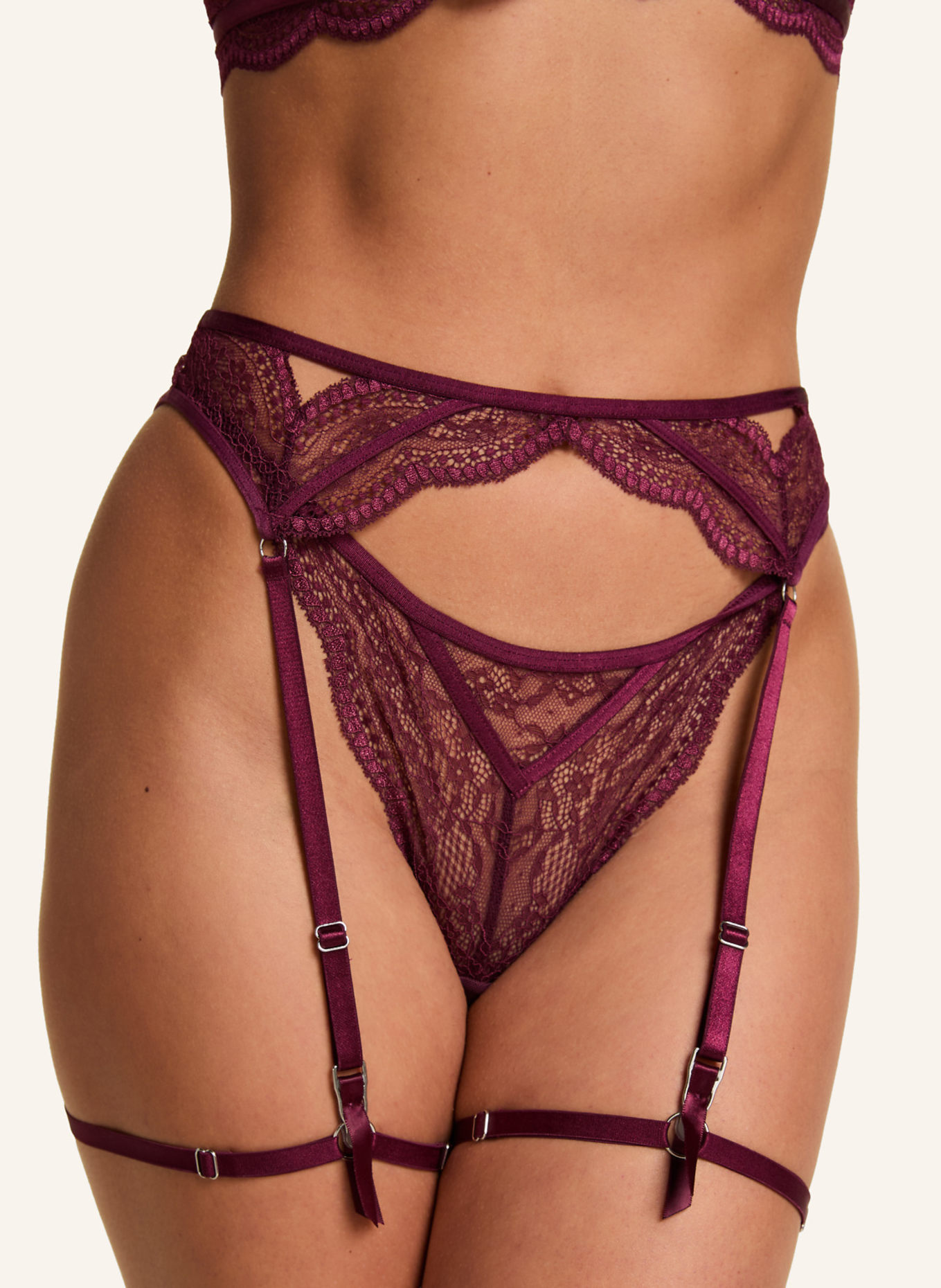 hunkemöller Strapse ISABELLE: LILA