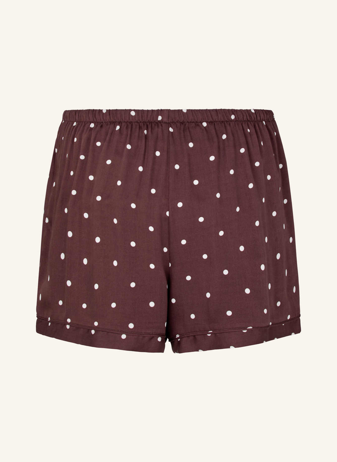 hunkemöller Schlafhose SATIN: BRAUN
