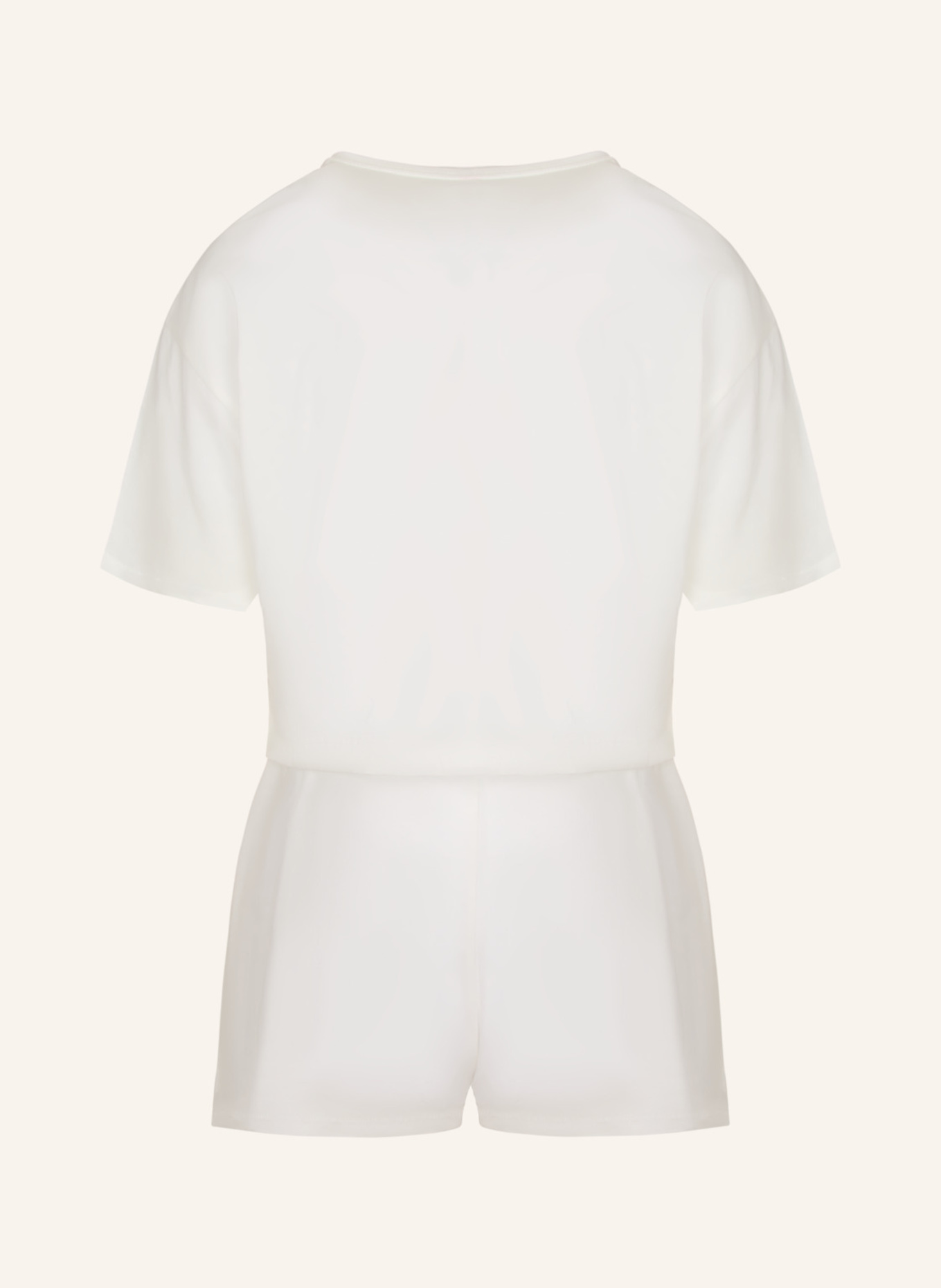 hunkemöller Schlafanzug COTTON: WEISS